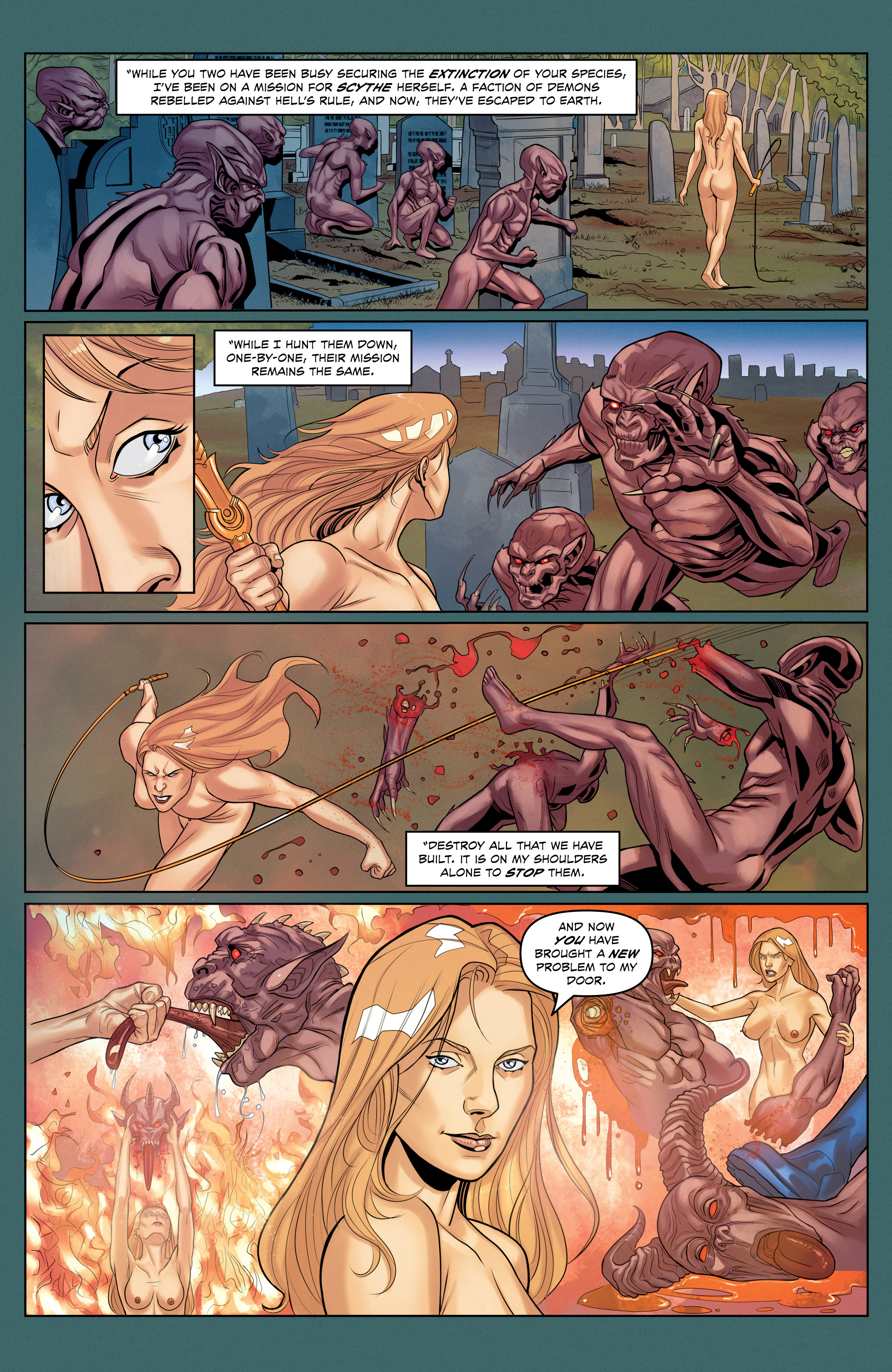 Hellina: Ravening (2018-) (ADULT) issue 1 - Page 38