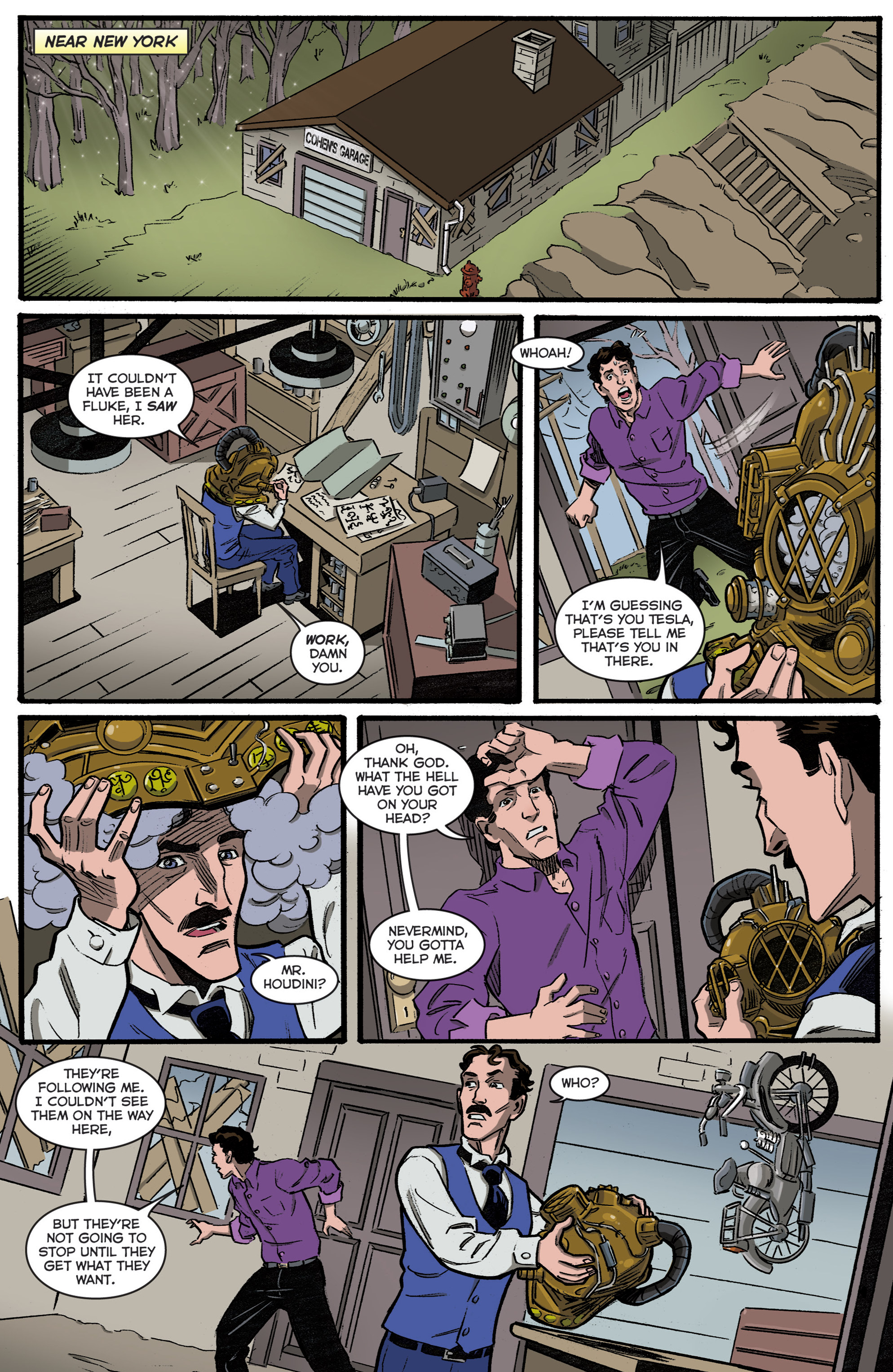 <{ $series->title }} issue 1 - Page 18