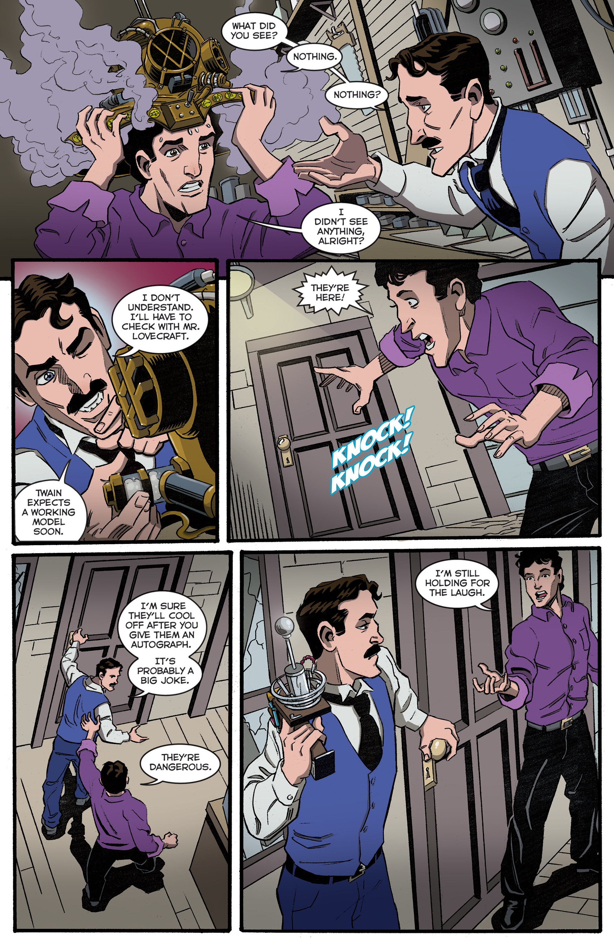 Herald: Lovecraft & Tesla - Bundles of Joy (2019-) issue 1 - Page 21