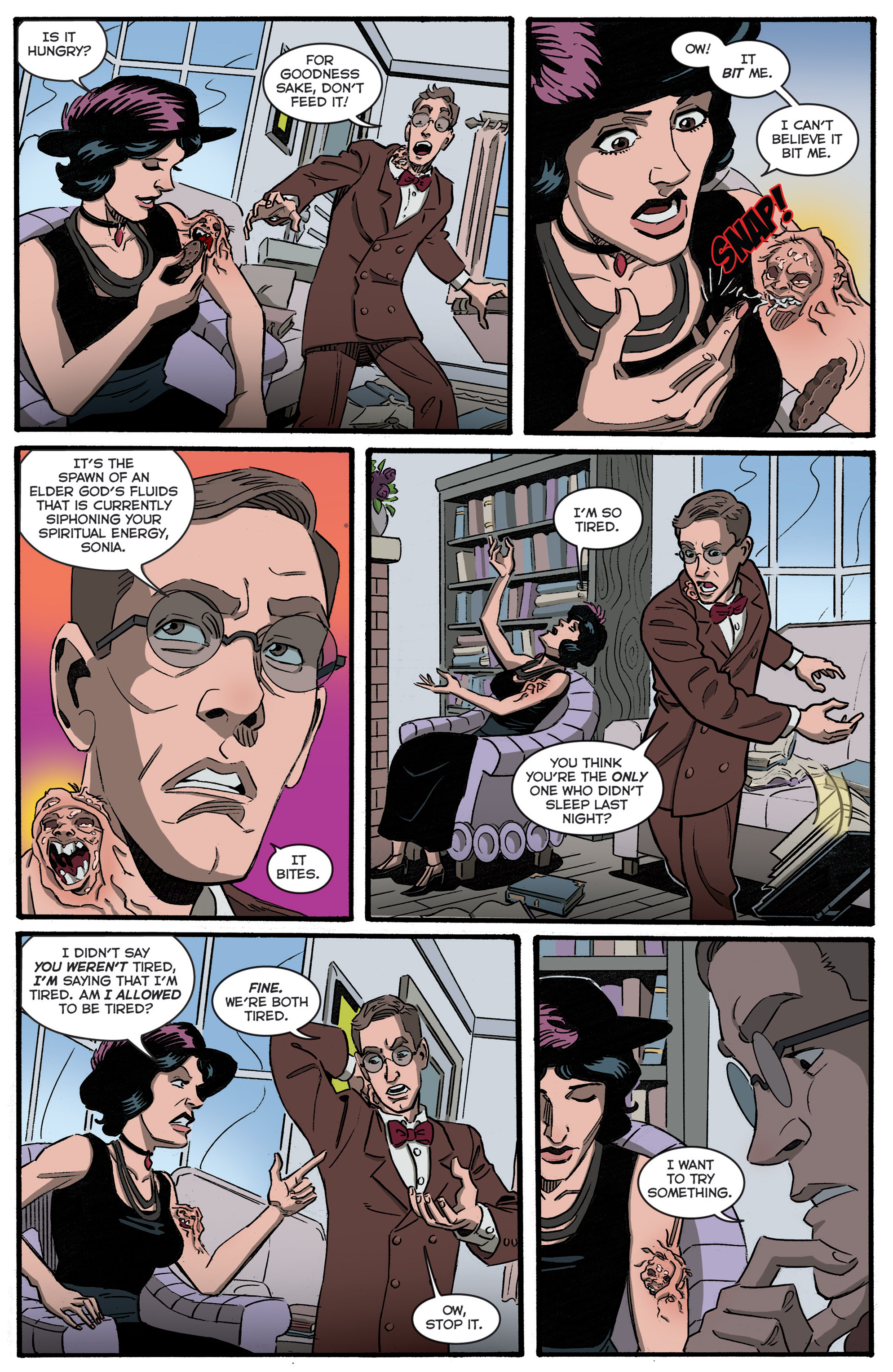 Herald: Lovecraft & Tesla - Bundles of Joy (2019-) issue 2 - Page 9