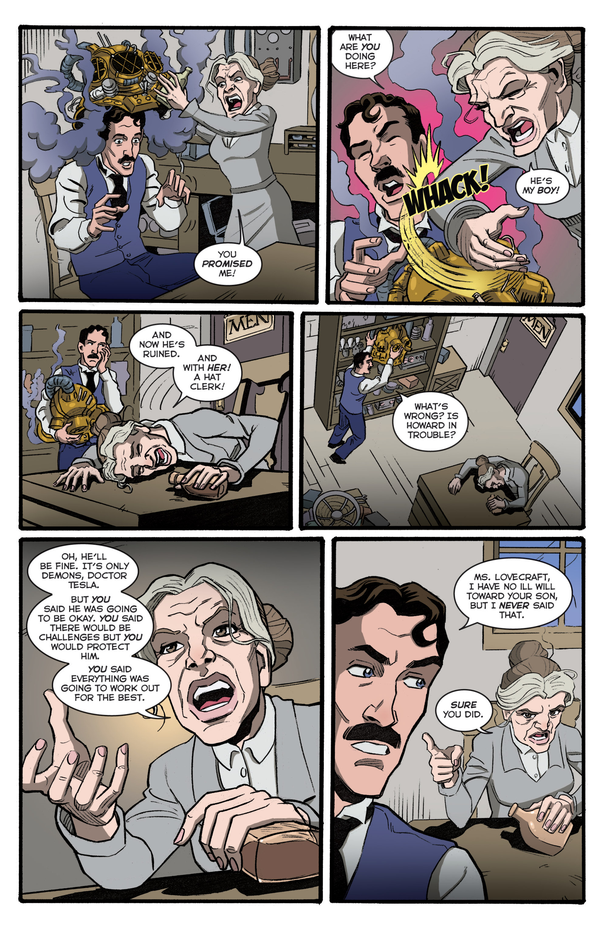 Herald: Lovecraft & Tesla - Bundles of Joy (2019-) issue 2 - Page 16