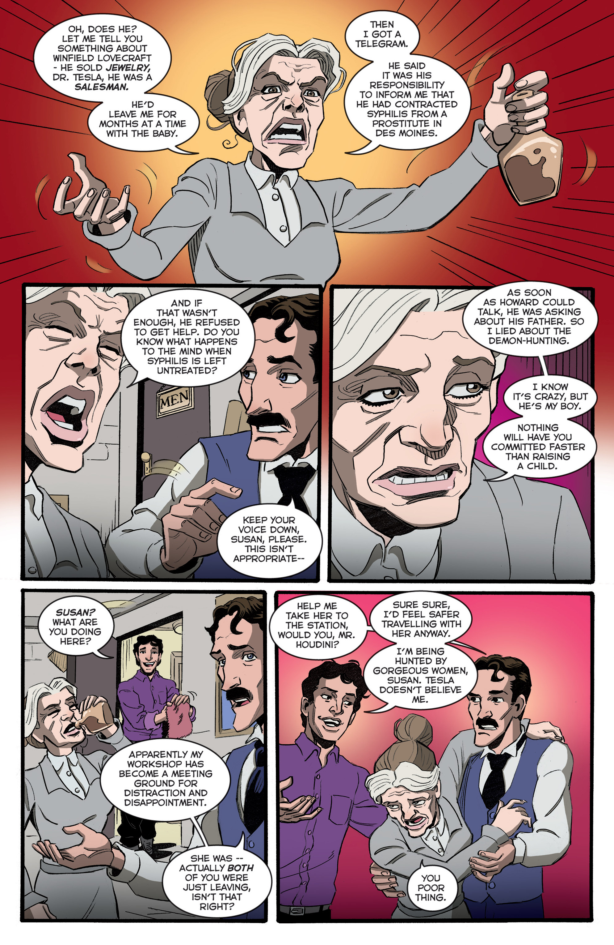 Herald: Lovecraft & Tesla - Bundles of Joy (2019-) issue 2 - Page 18