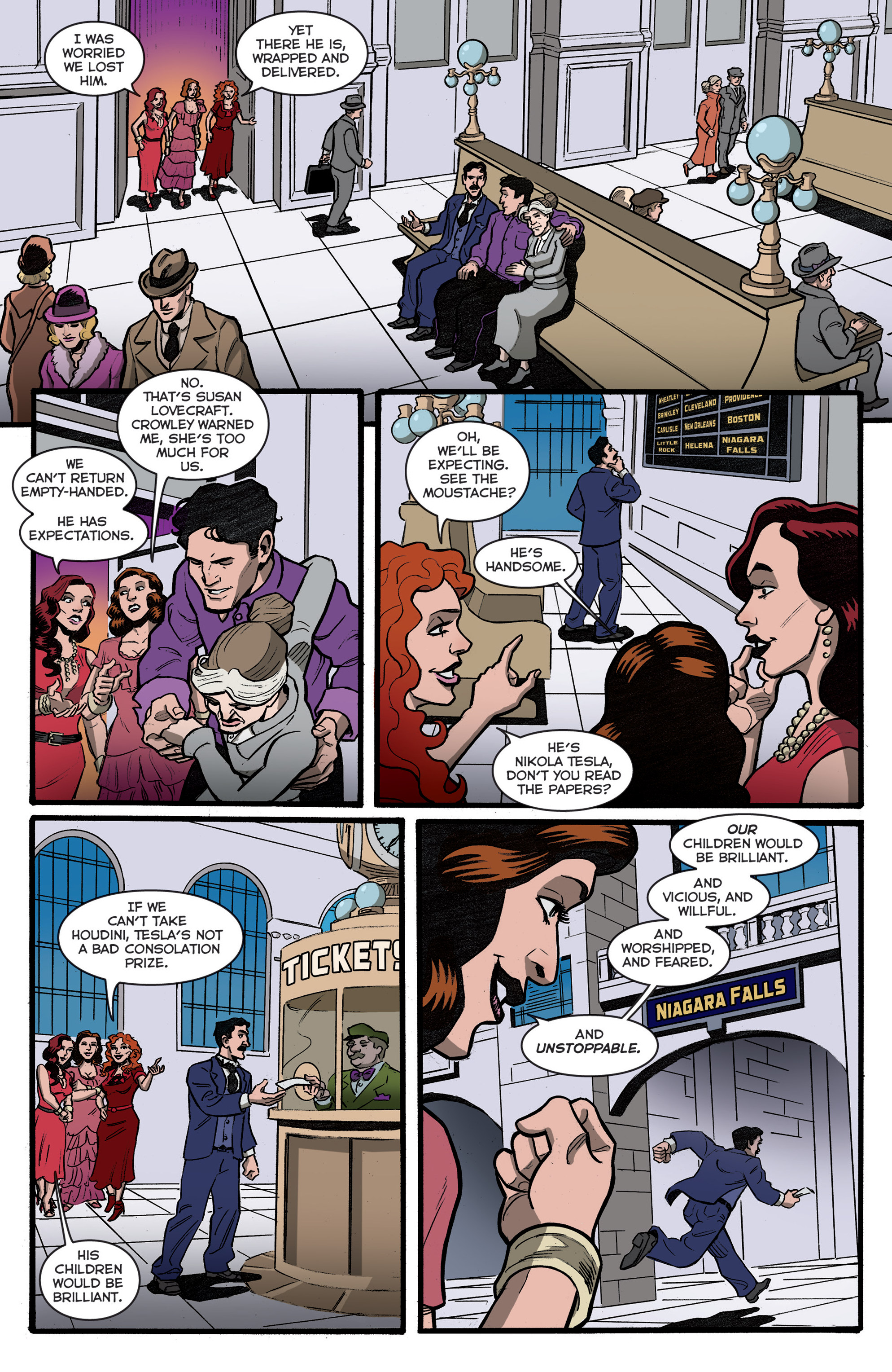 Herald: Lovecraft & Tesla - Bundles of Joy (2019-) issue 2 - Page 22