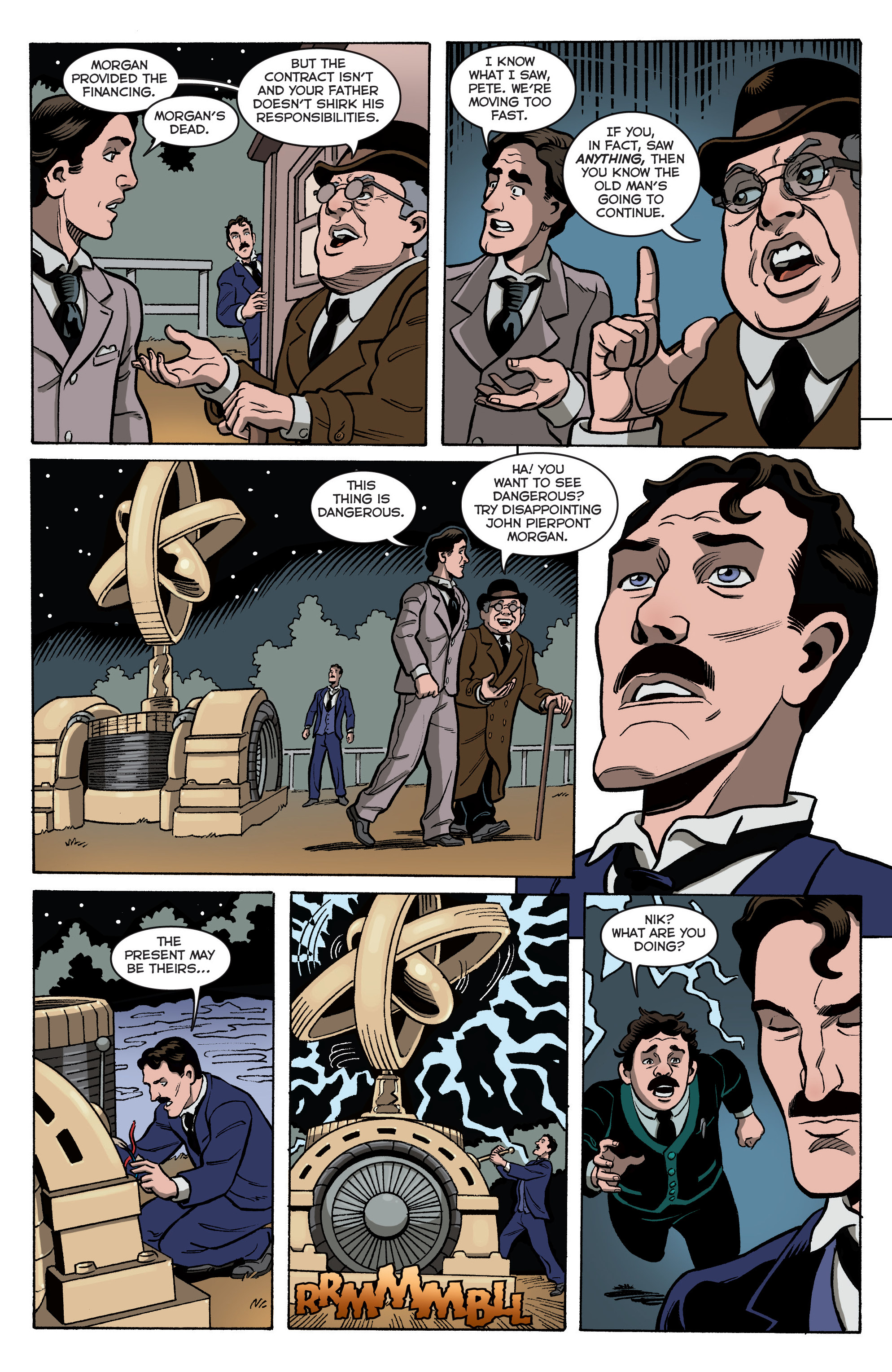 Herald: Lovecraft & Tesla - Bundles of Joy (2019-) issue 3 - Page 16