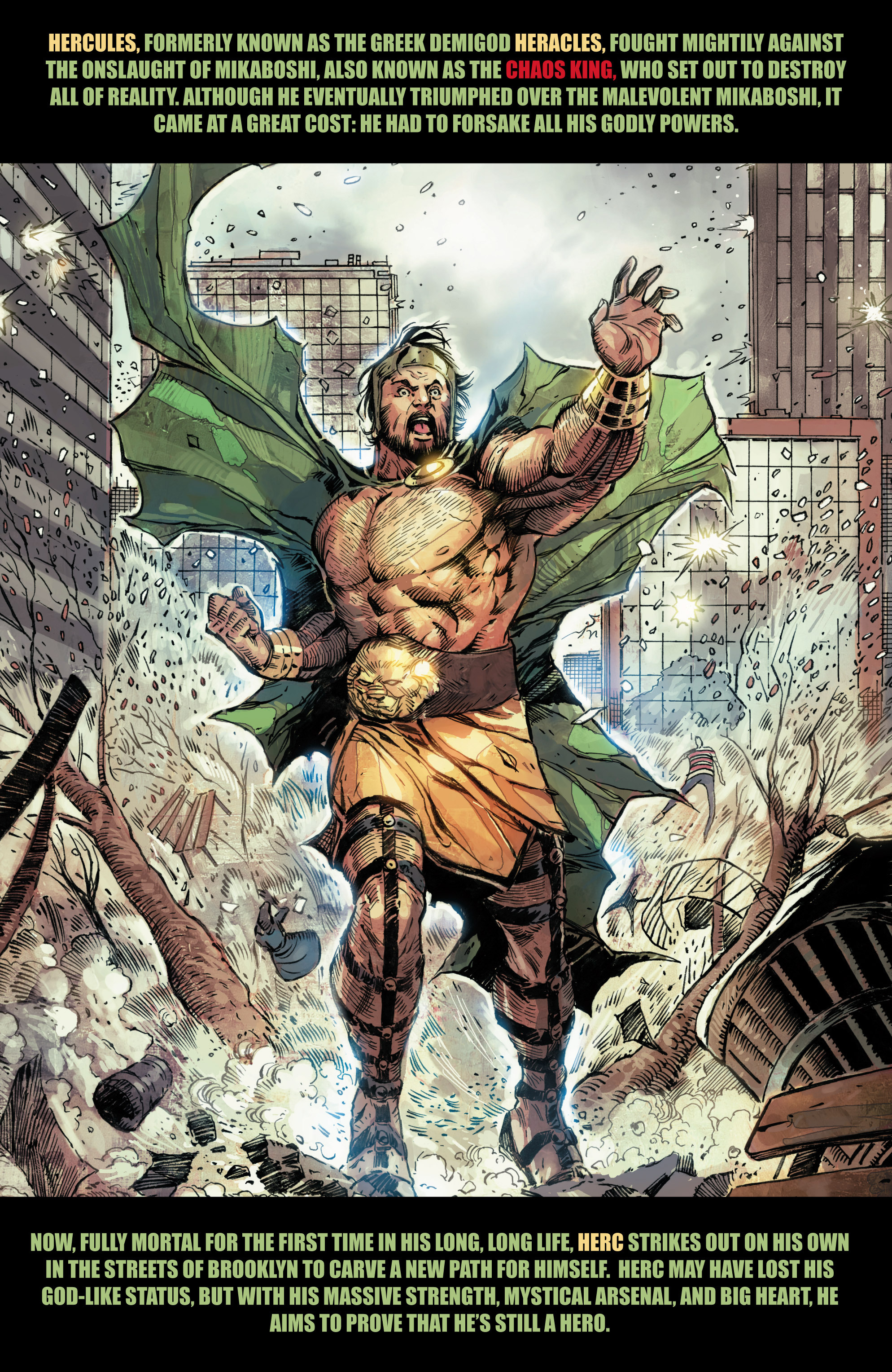 Herc: The Complete Series by Grek Pak and Fred Van Lente (2015): Chapter TPB - Page 4