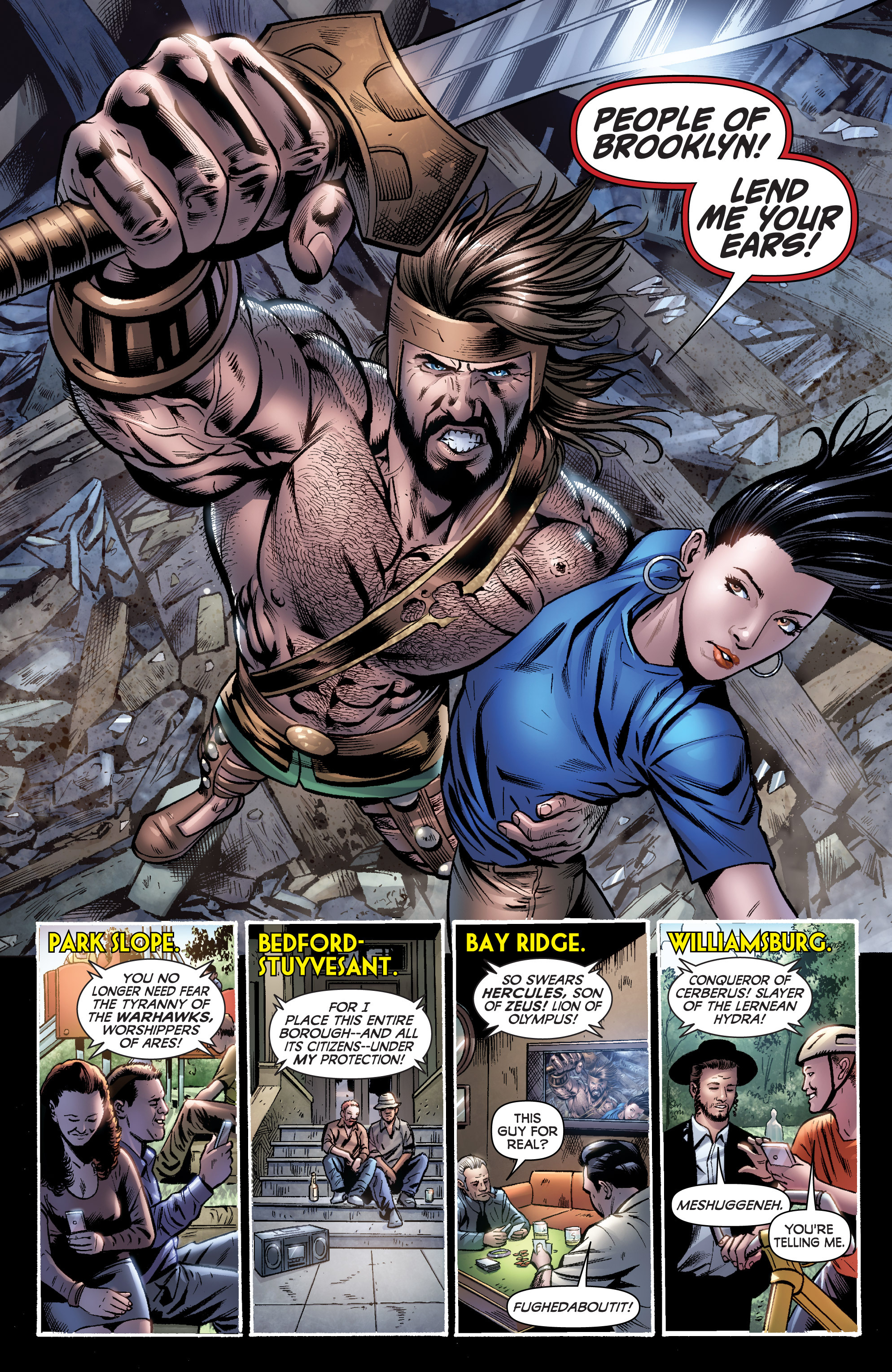 Herc: The Complete Series by Grek Pak and Fred Van Lente (2015) issue TPB - Page 42