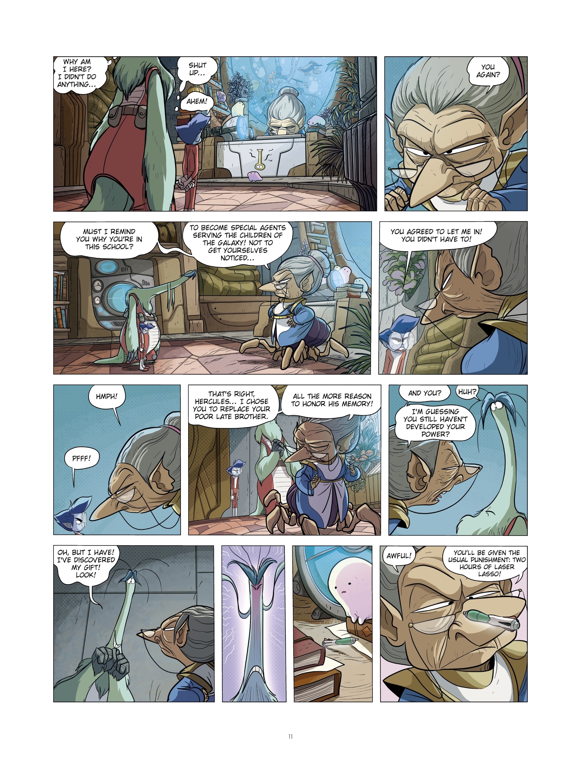 <{ $series->title }} issue 1 - Page 11