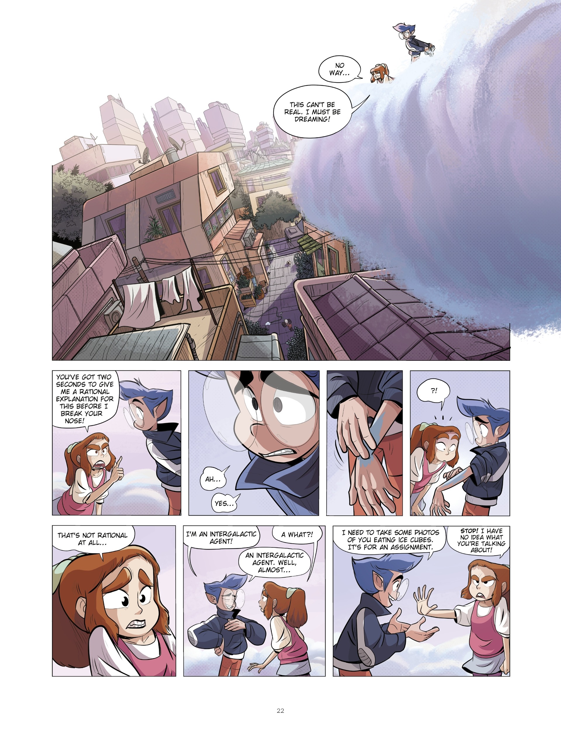 <{ $series->title }} issue 1 - Page 22