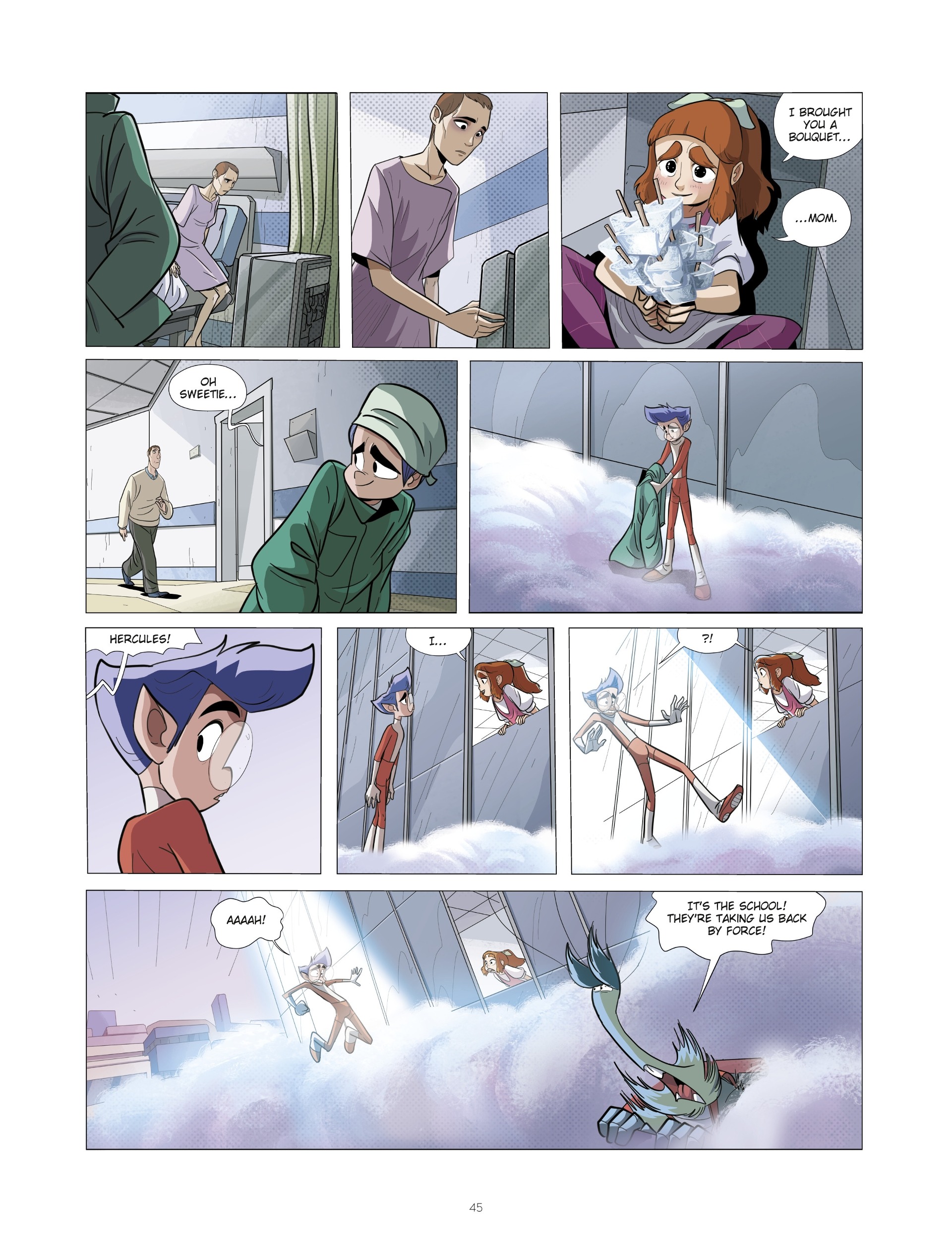 <{ $series->title }} issue 1 - Page 45