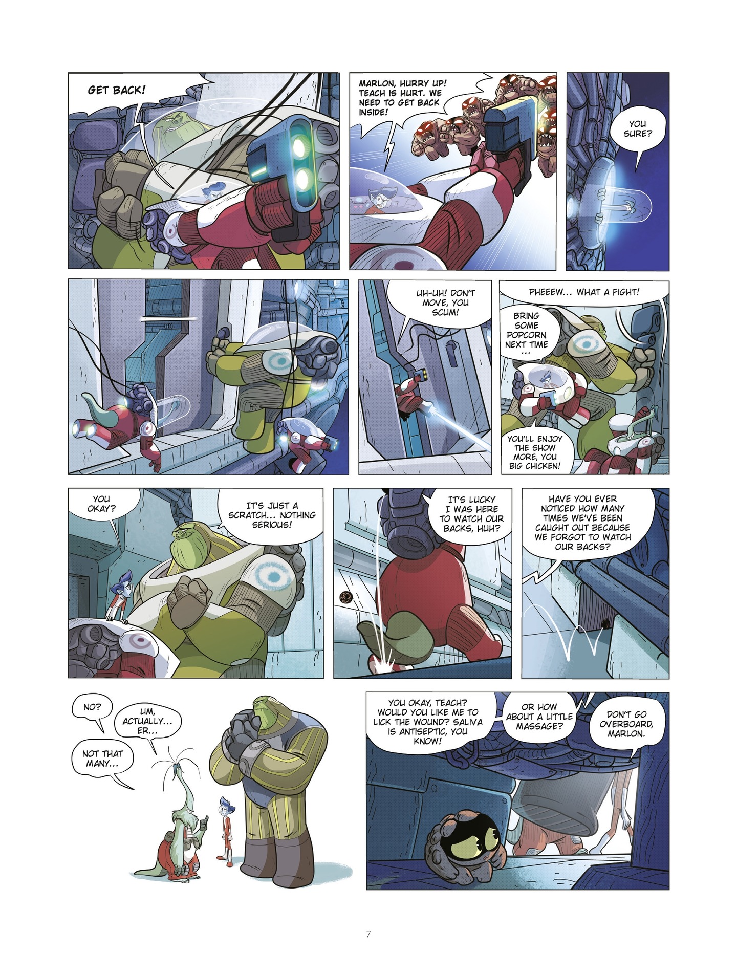 <{ $series->title }} issue 2 - Page 7