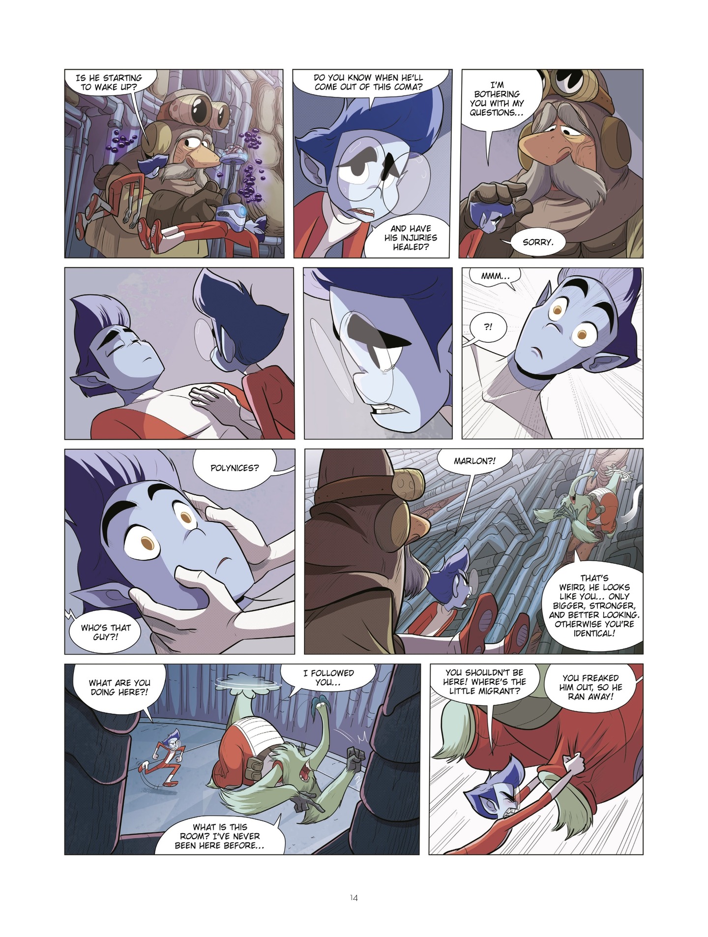 <{ $series->title }} issue 2 - Page 14