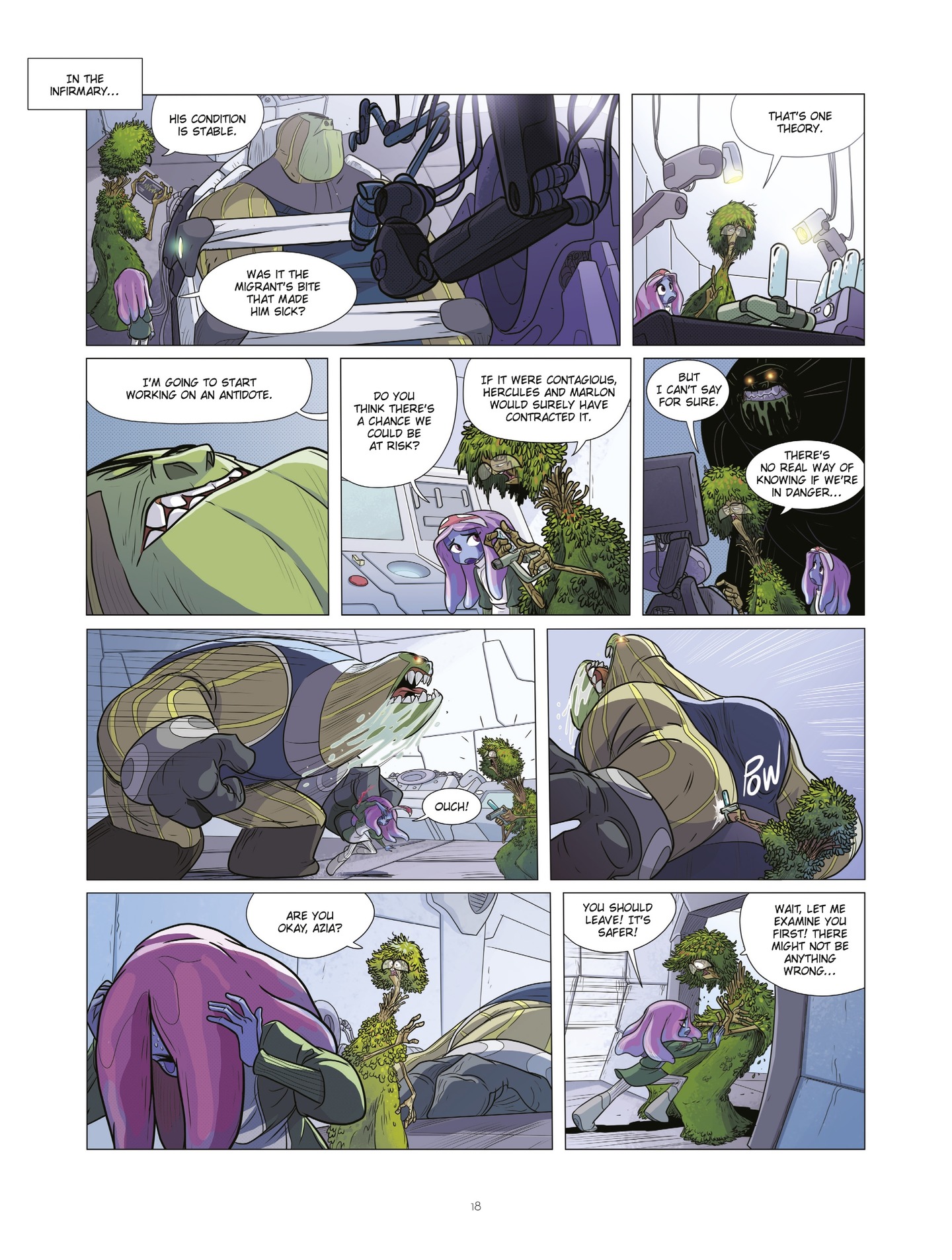 <{ $series->title }} issue 2 - Page 18