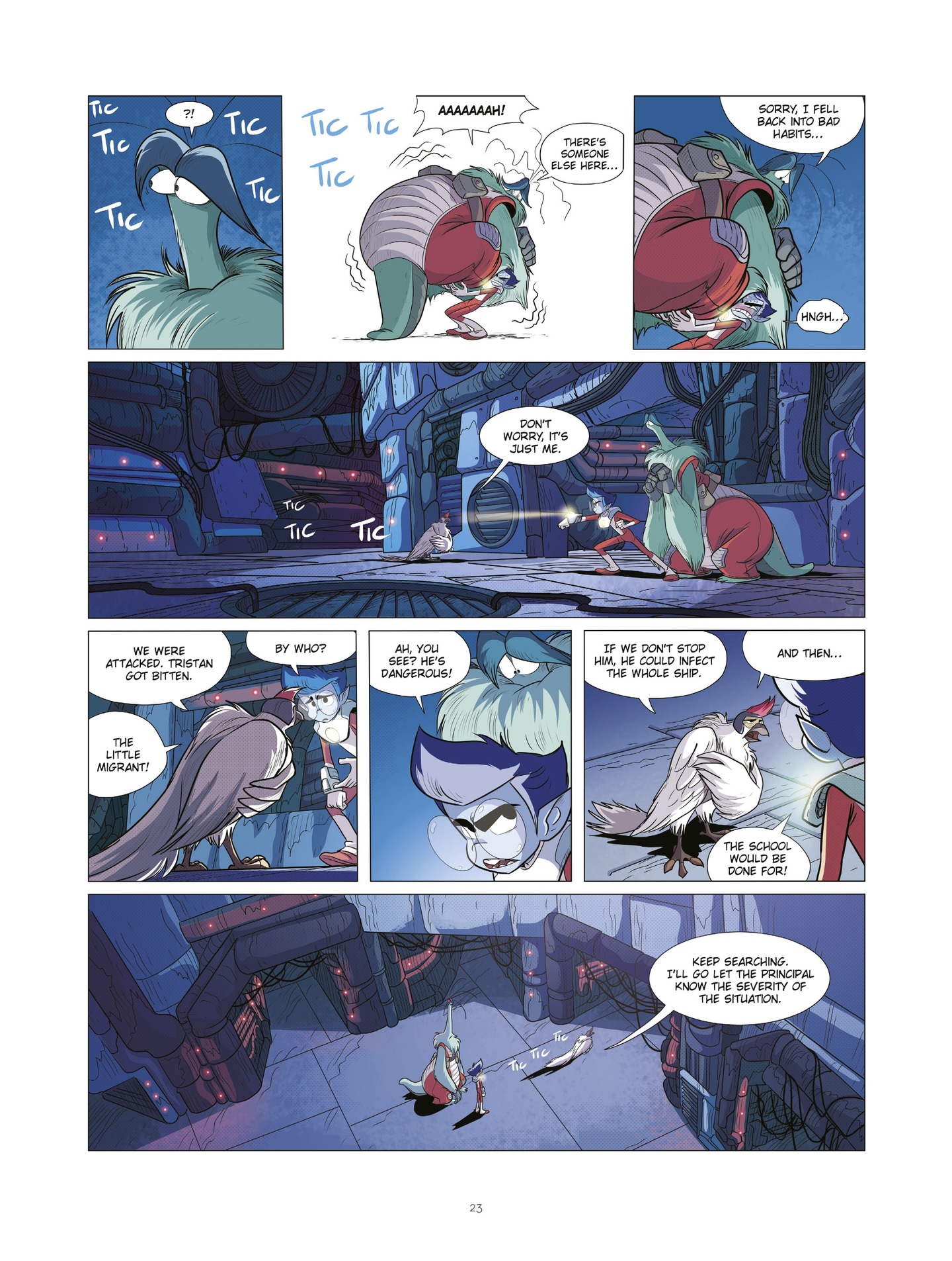 <{ $series->title }} issue 2 - Page 23