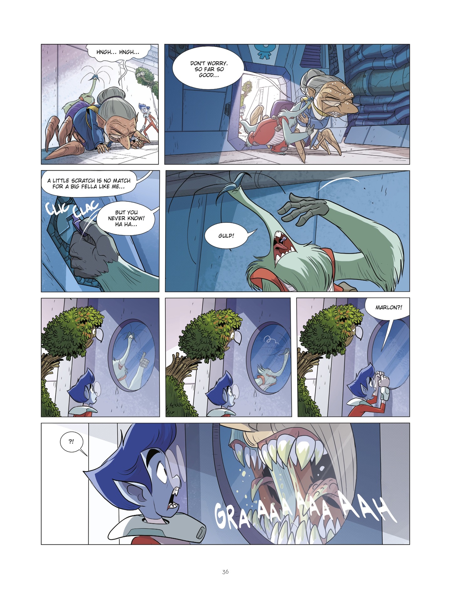 <{ $series->title }} issue 2 - Page 36