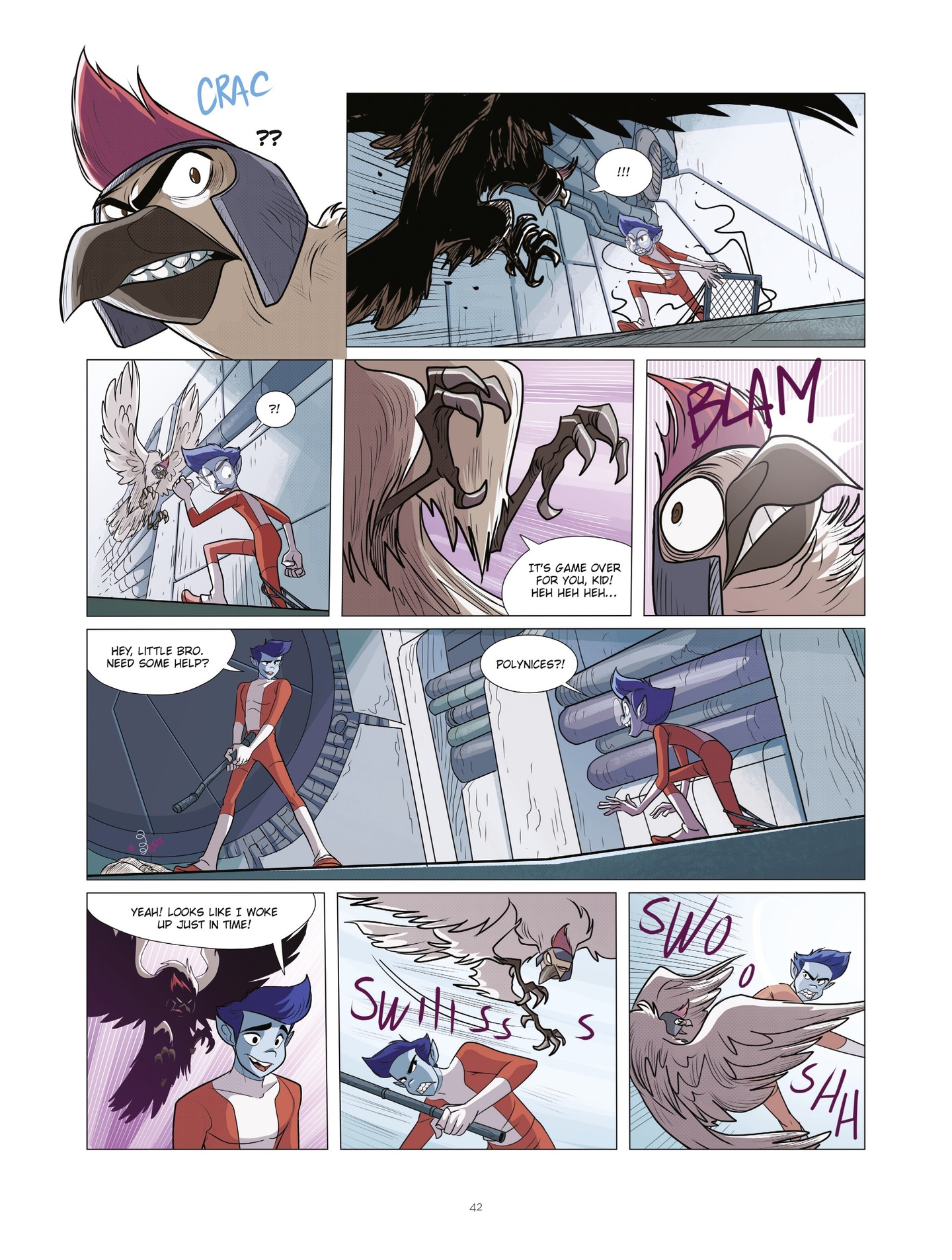 <{ $series->title }} issue 2 - Page 42