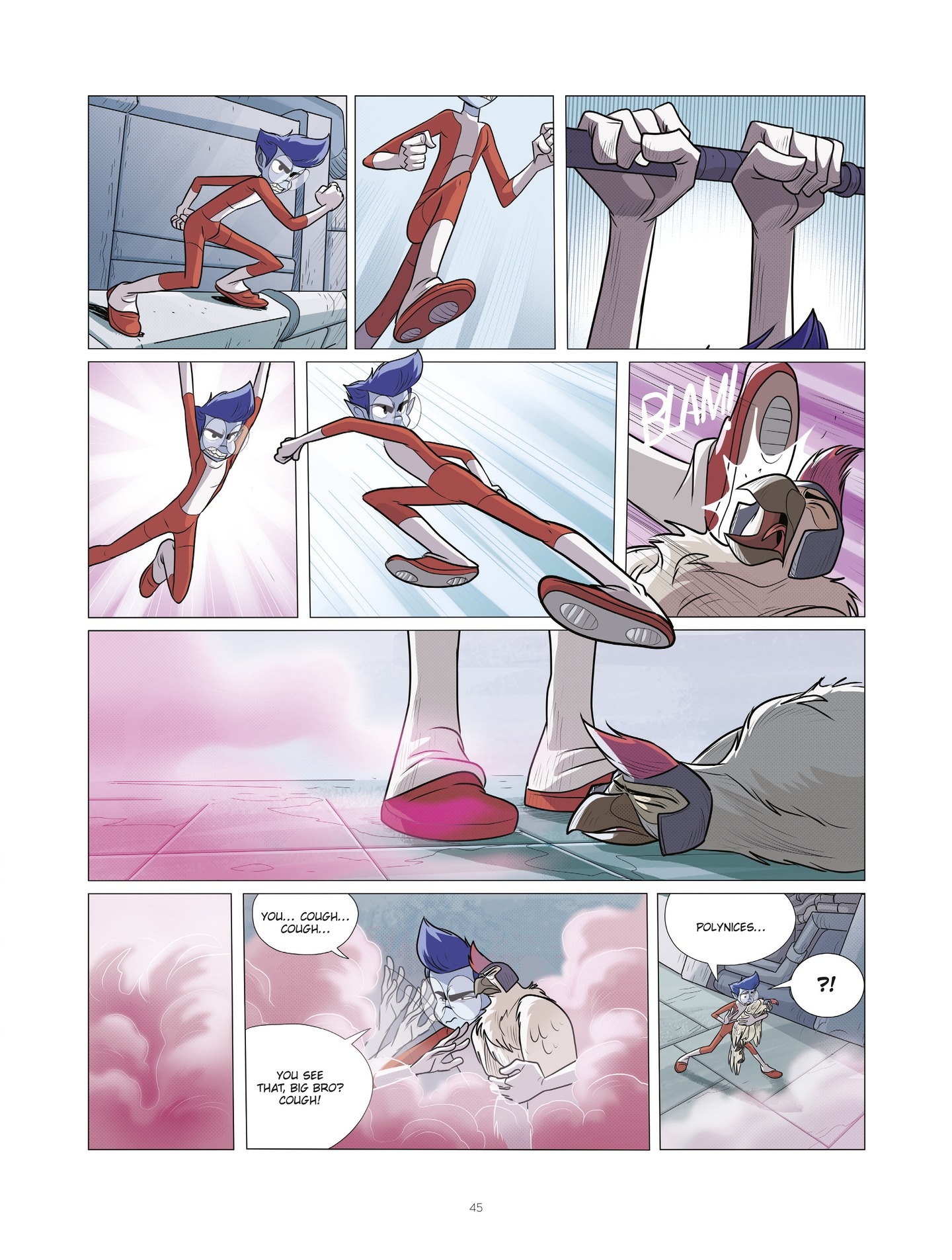 <{ $series->title }} issue 2 - Page 45