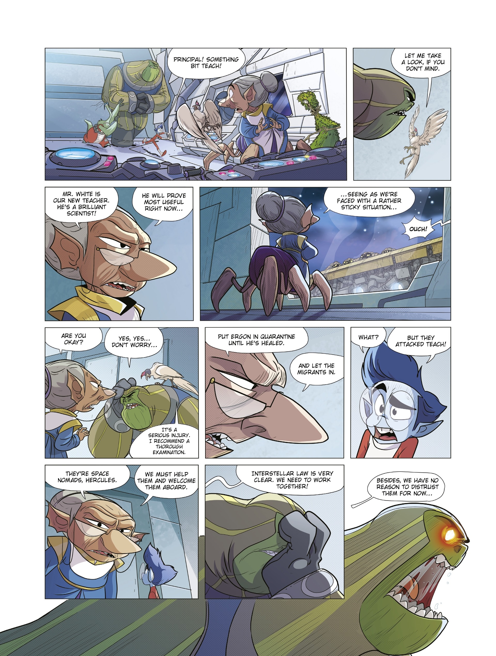 <{ $series->title }} issue 3 - Page 8