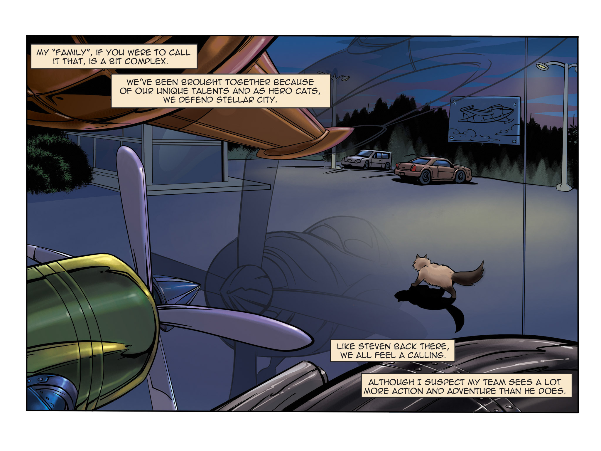 Hero Cats (2014-): Chapter 2 - Page 4