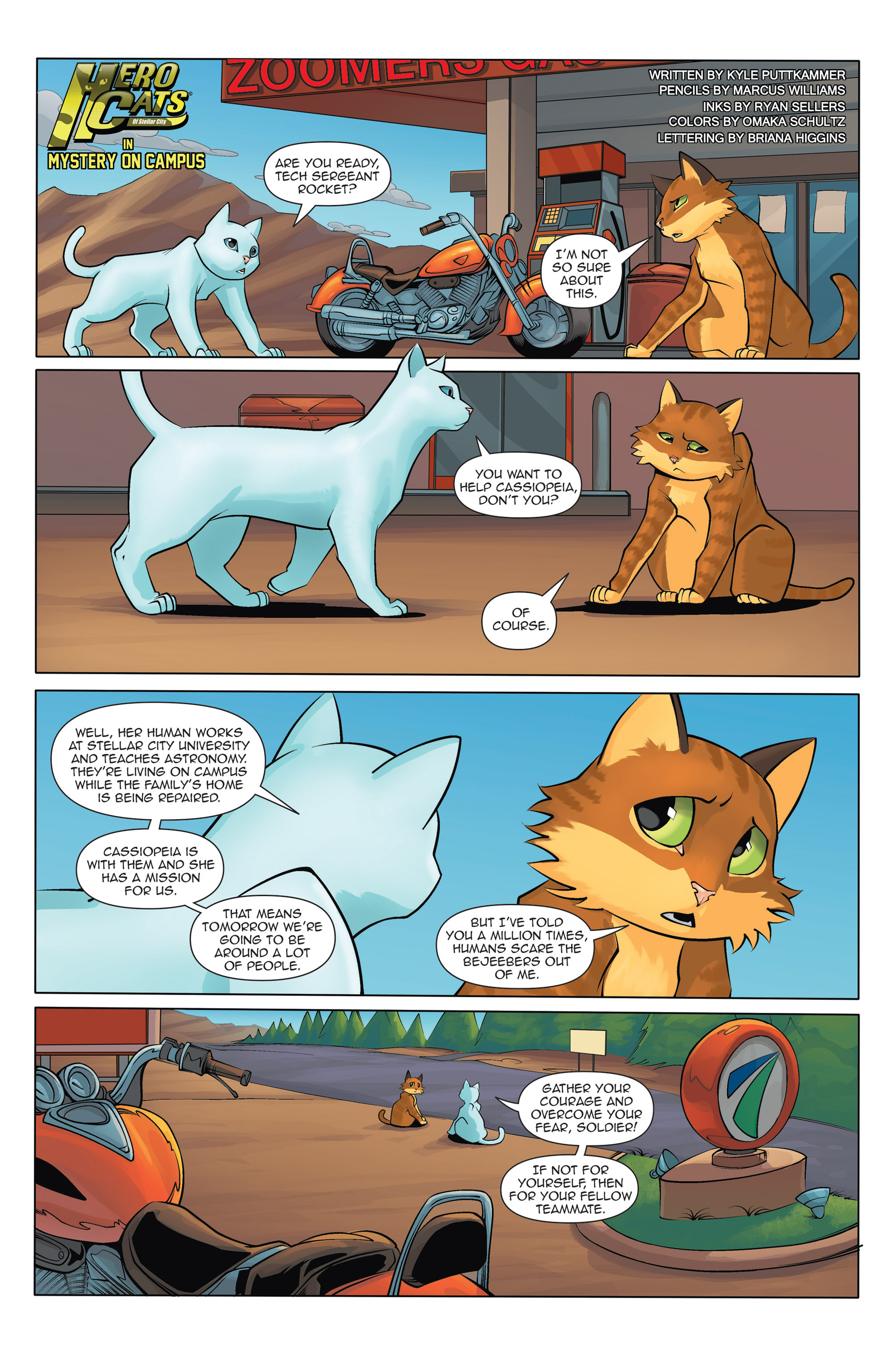 Hero Cats (2014-): Chapter 6 - Page 2