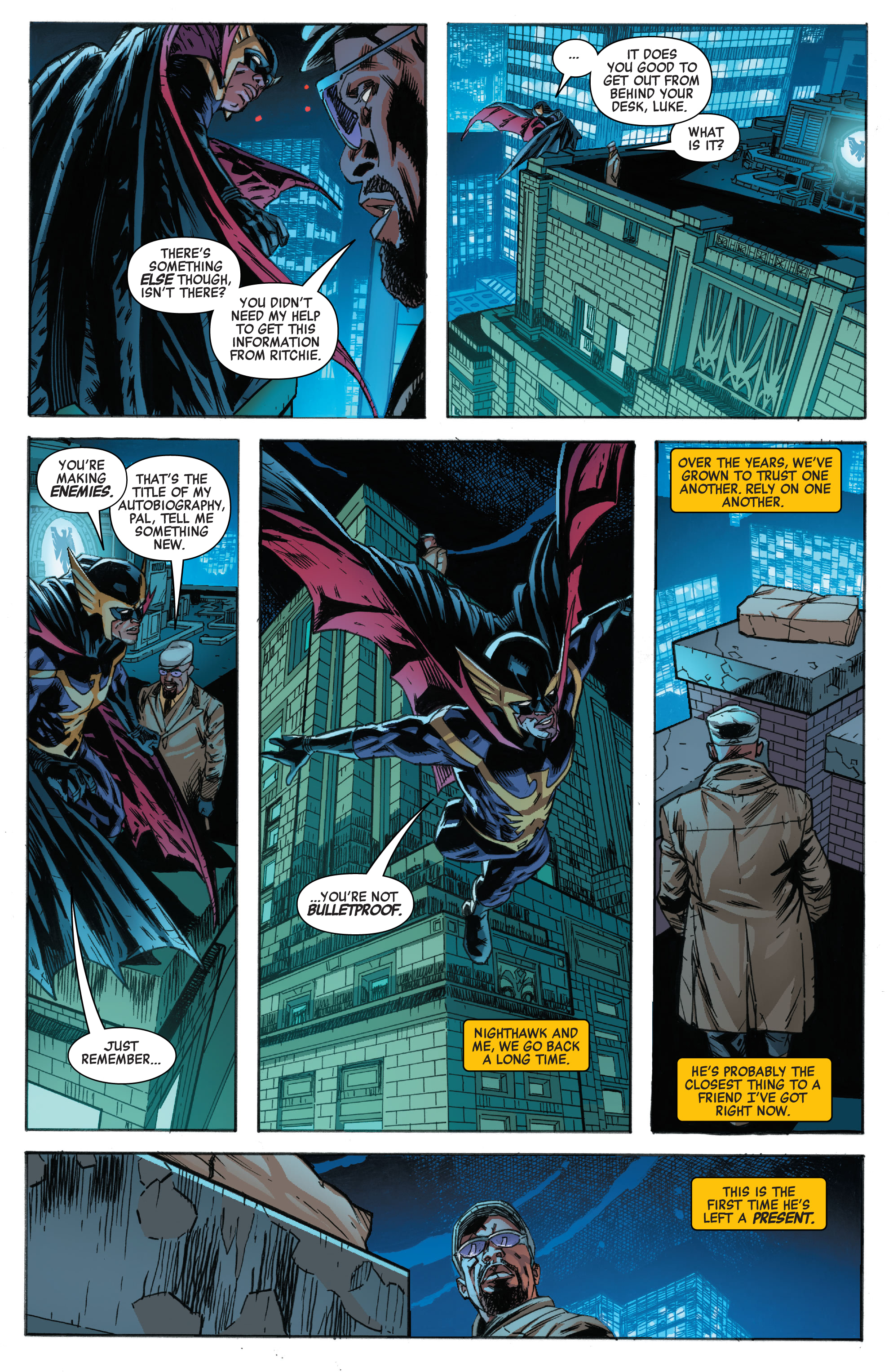 Heroes Reborn: American Knights (2021-) issue 1 - Page 8