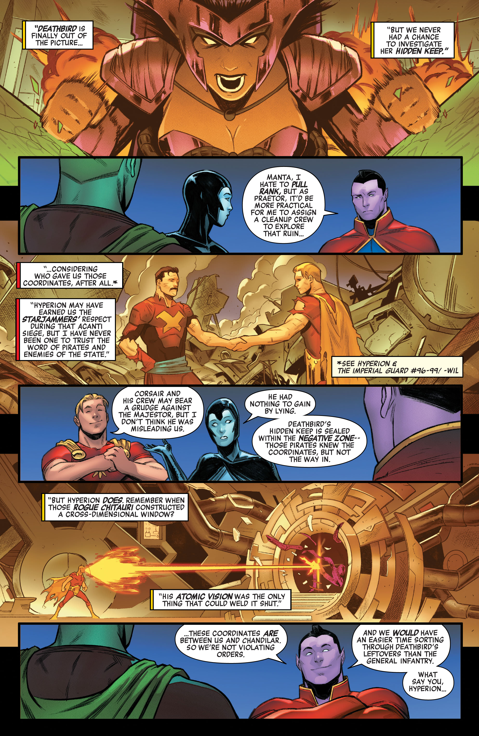 Heroes Reborn: Hyperion & The Imperial Squad (2021) issue 1 - Page 7