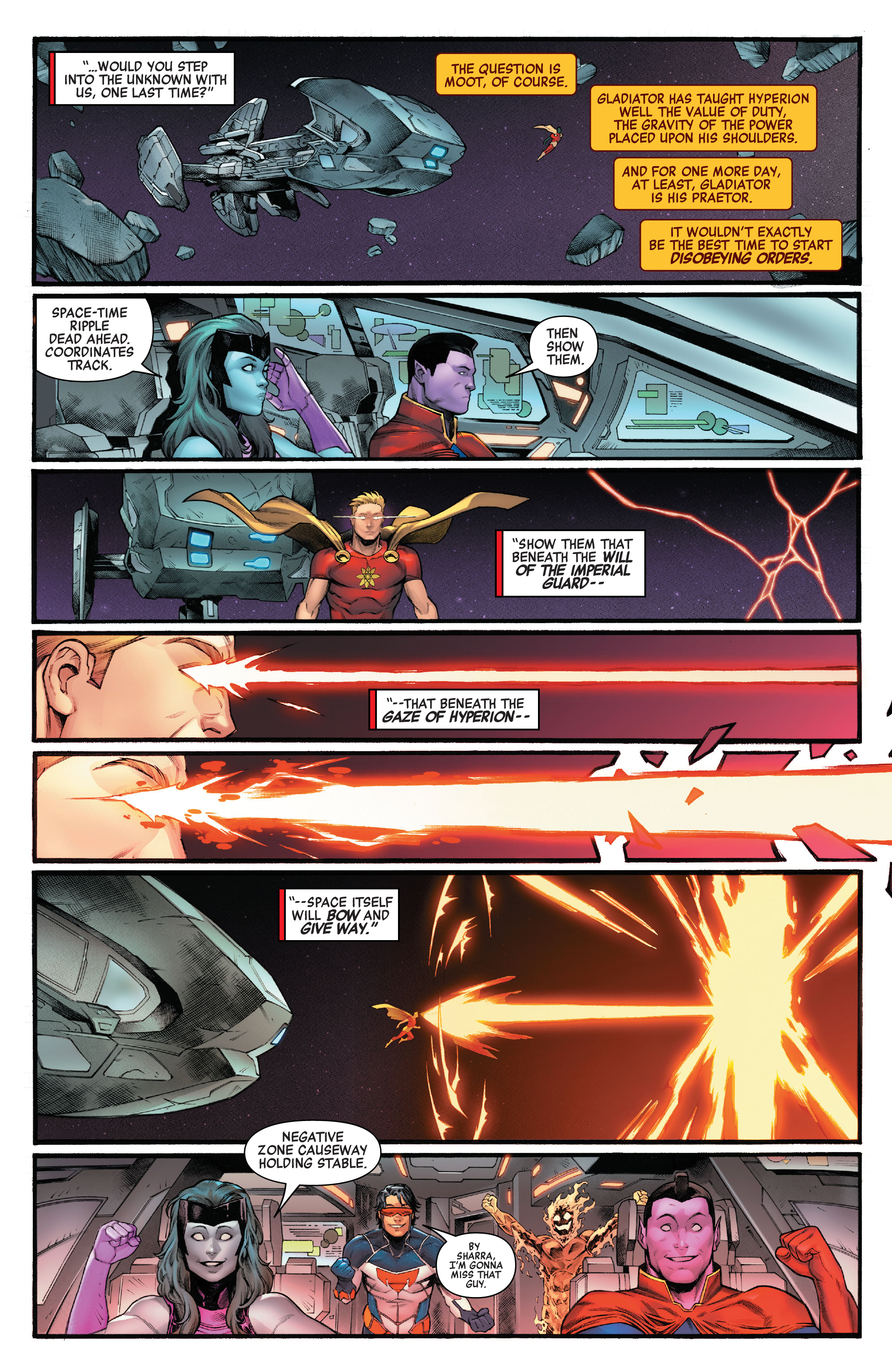 Heroes Reborn: Hyperion & The Imperial Squad (2021) issue 1 - Page 8