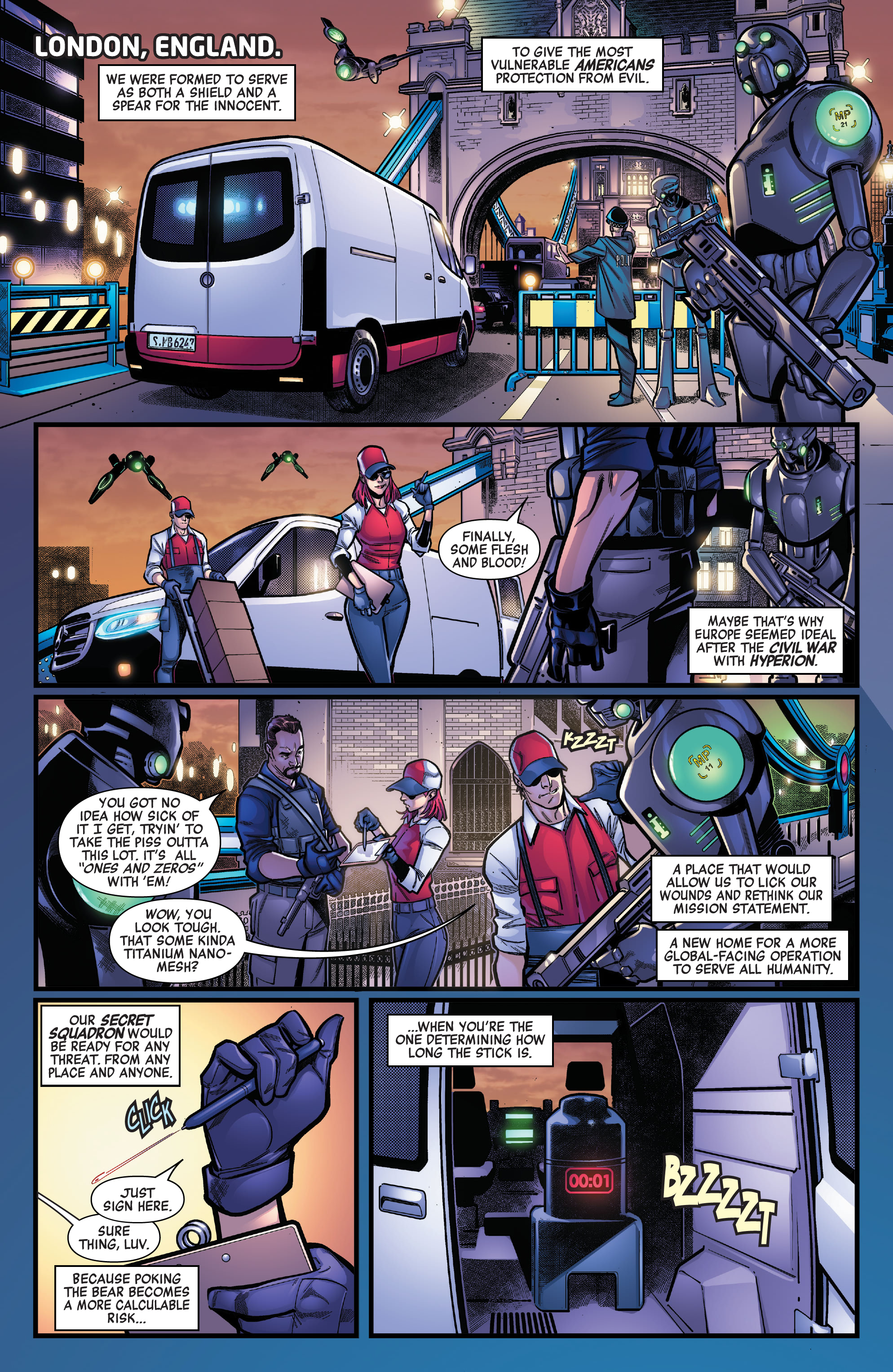Heroes Reborn: Siege Society (2021): Chapter 1 - Page 3