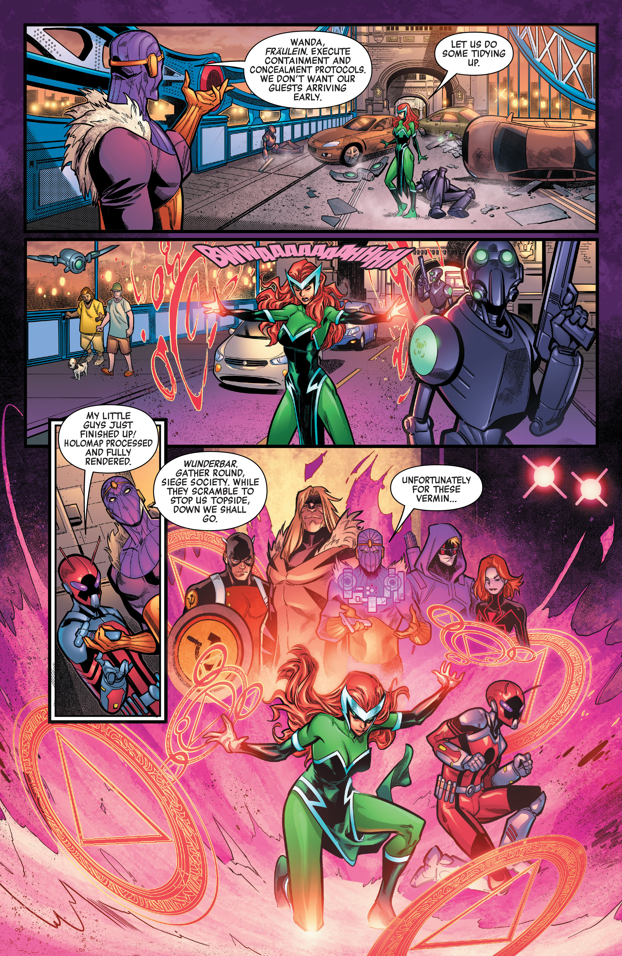 Heroes Reborn: Siege Society (2021) issue 1 - Page 8