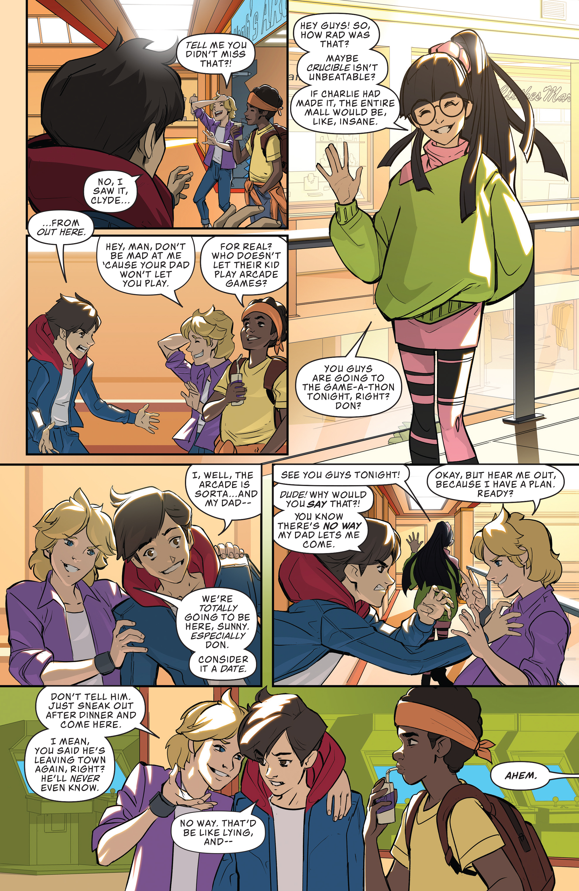 <{ $series->title }} issue 1 - Page 10