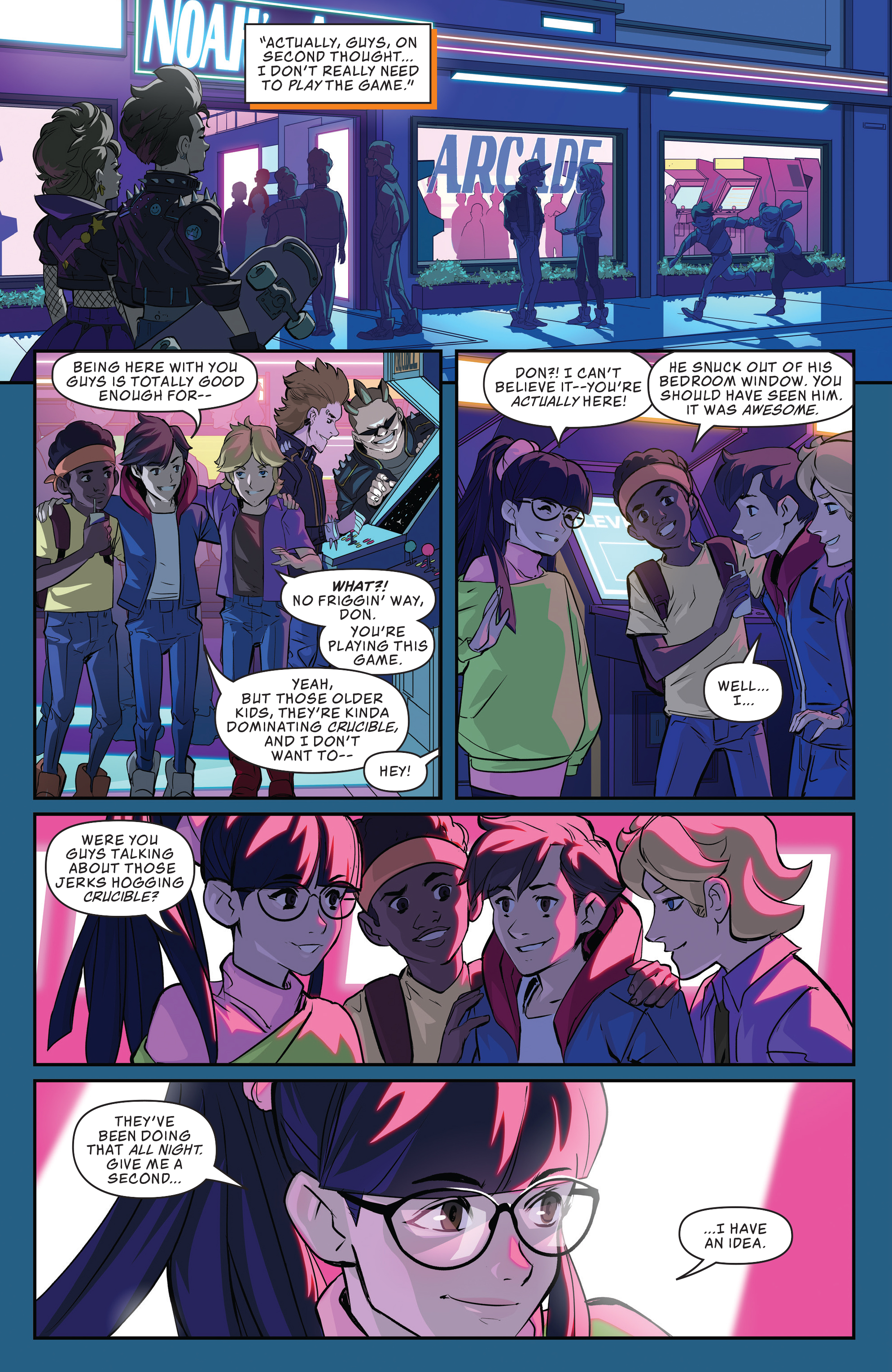 <{ $series->title }} issue 1 - Page 22