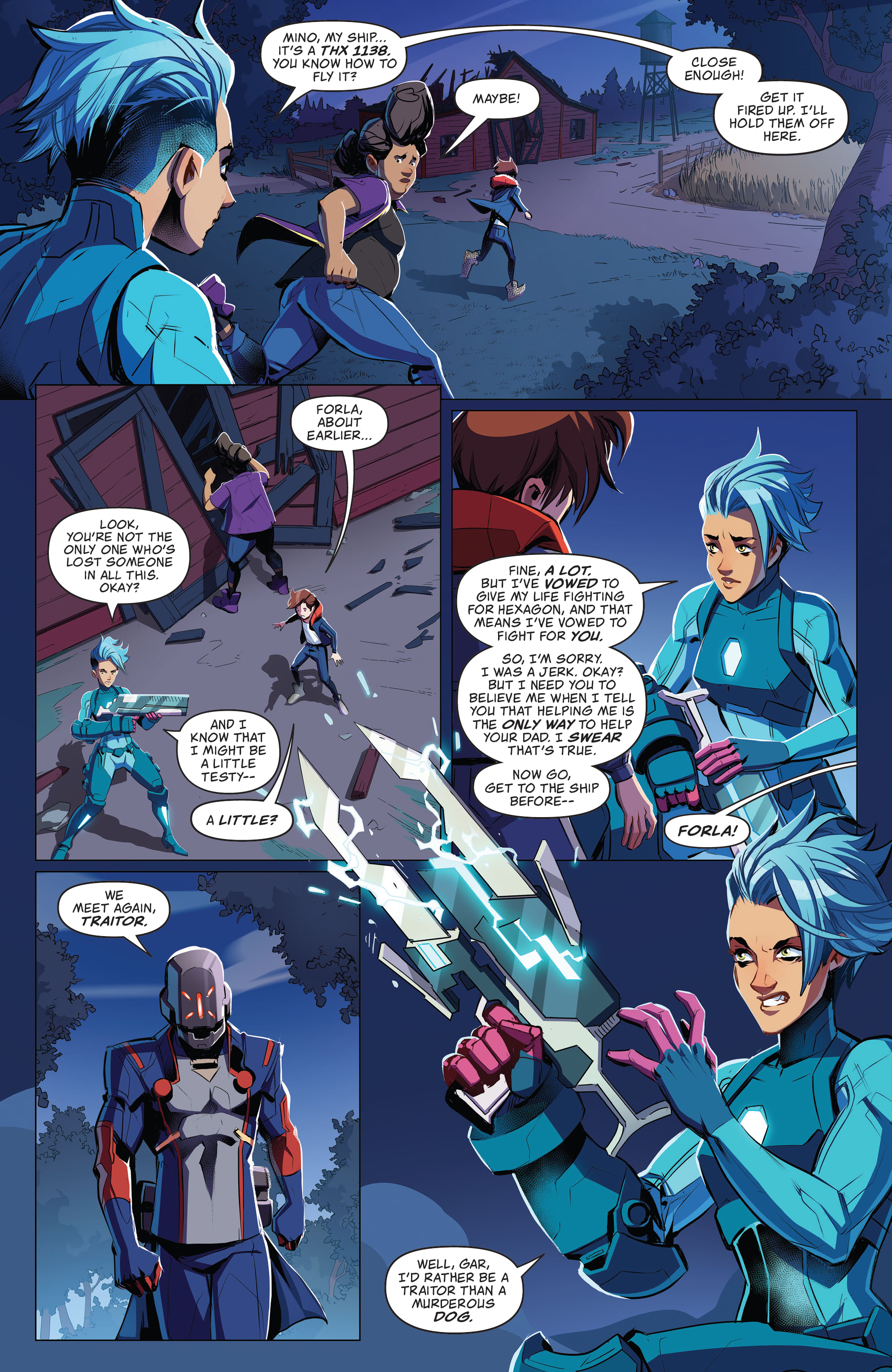 <{ $series->title }} issue 3 - Page 22