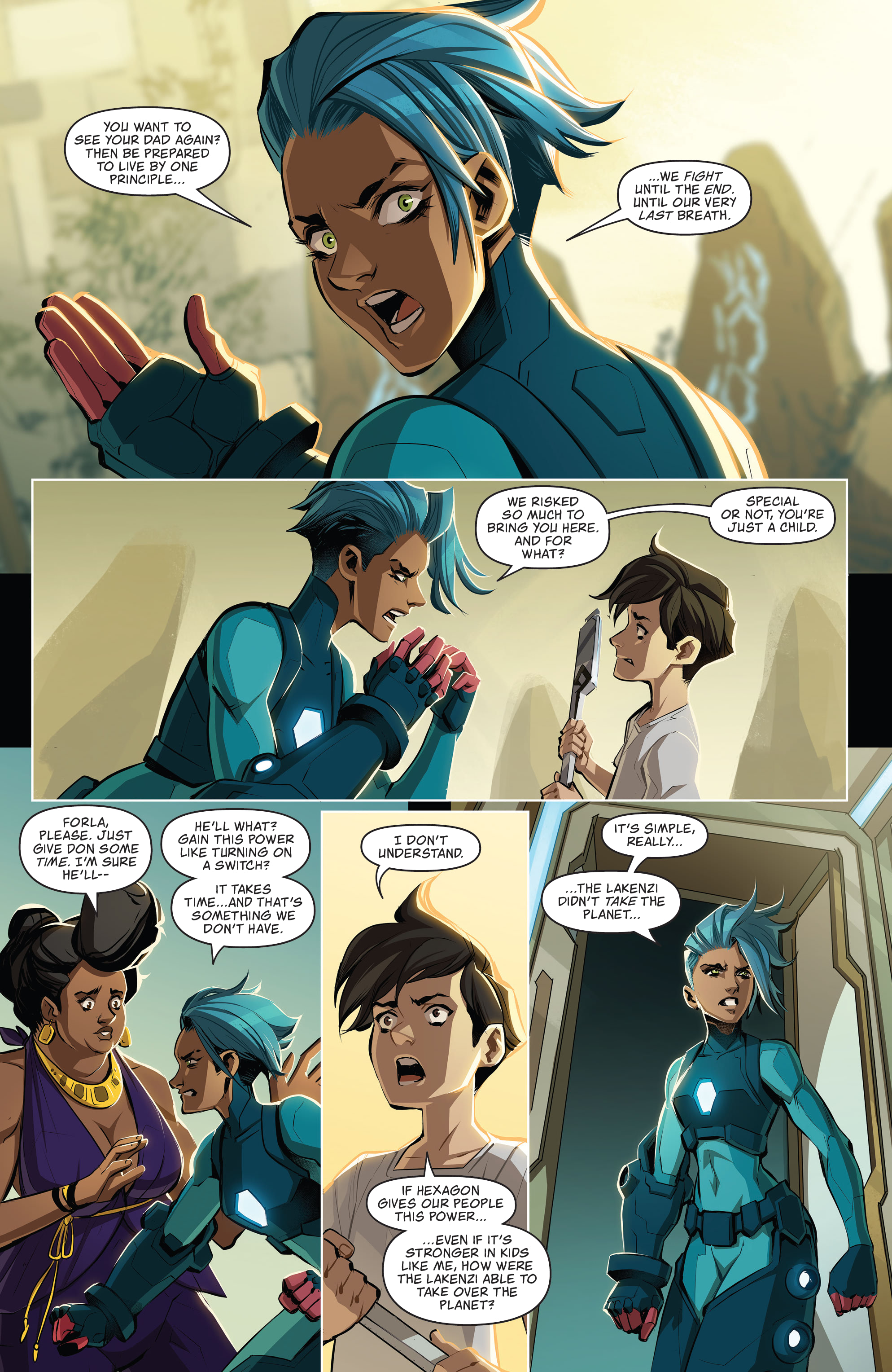 <{ $series->title }} issue 4 - Page 9