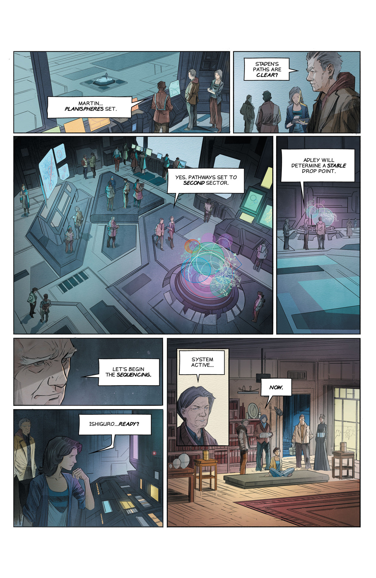 <{ $series->title }} issue 3 - Page 9