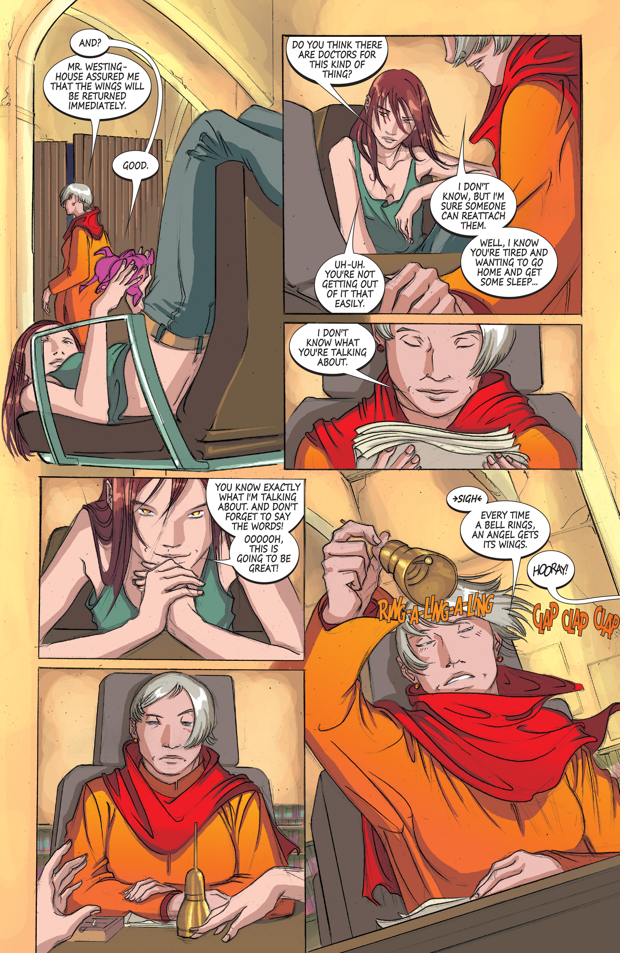 <{ $series->title }} issue 1 - Page 19