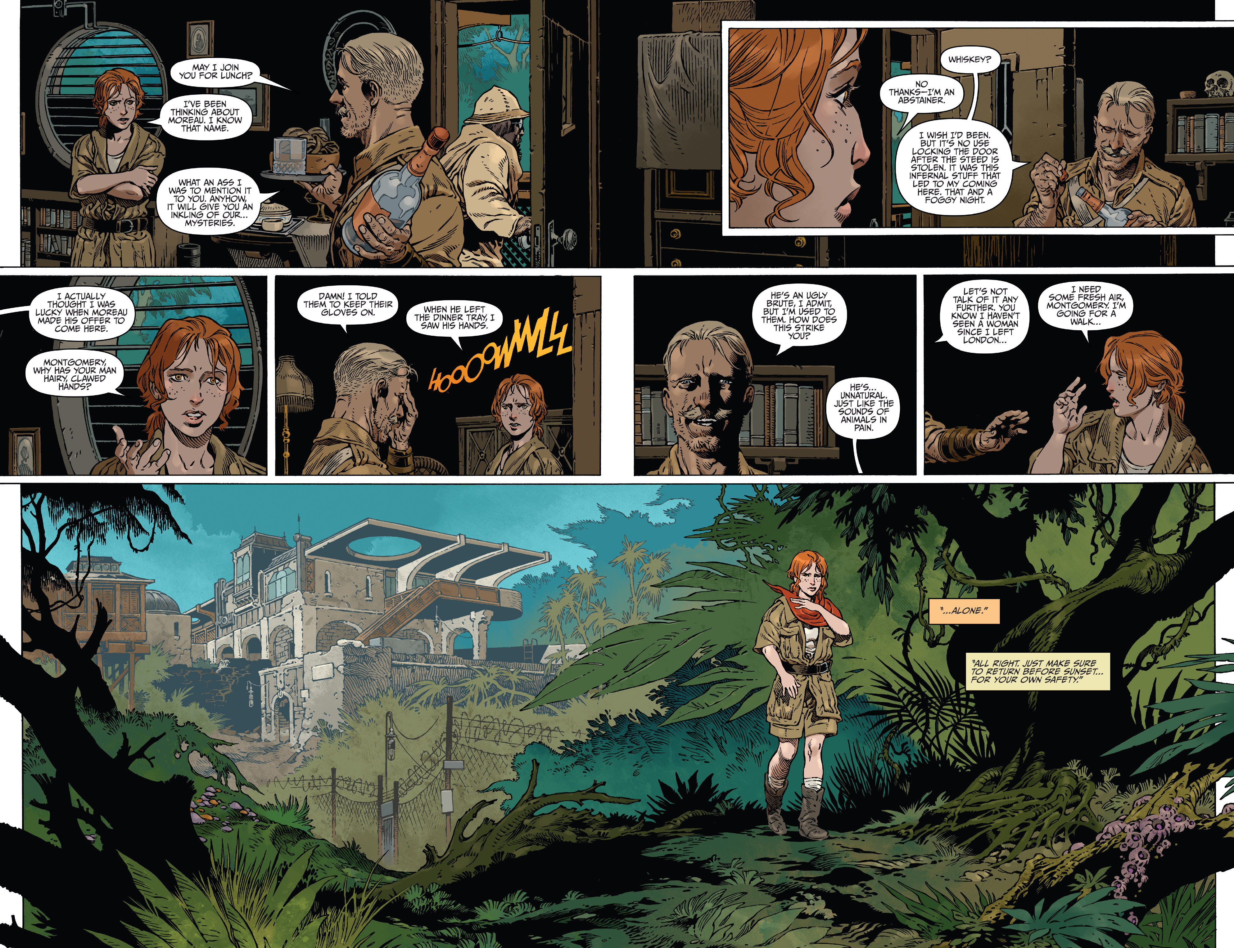 H.G. Wells' The Island of Dr. Moreau (2019) issue 1 - Page 8