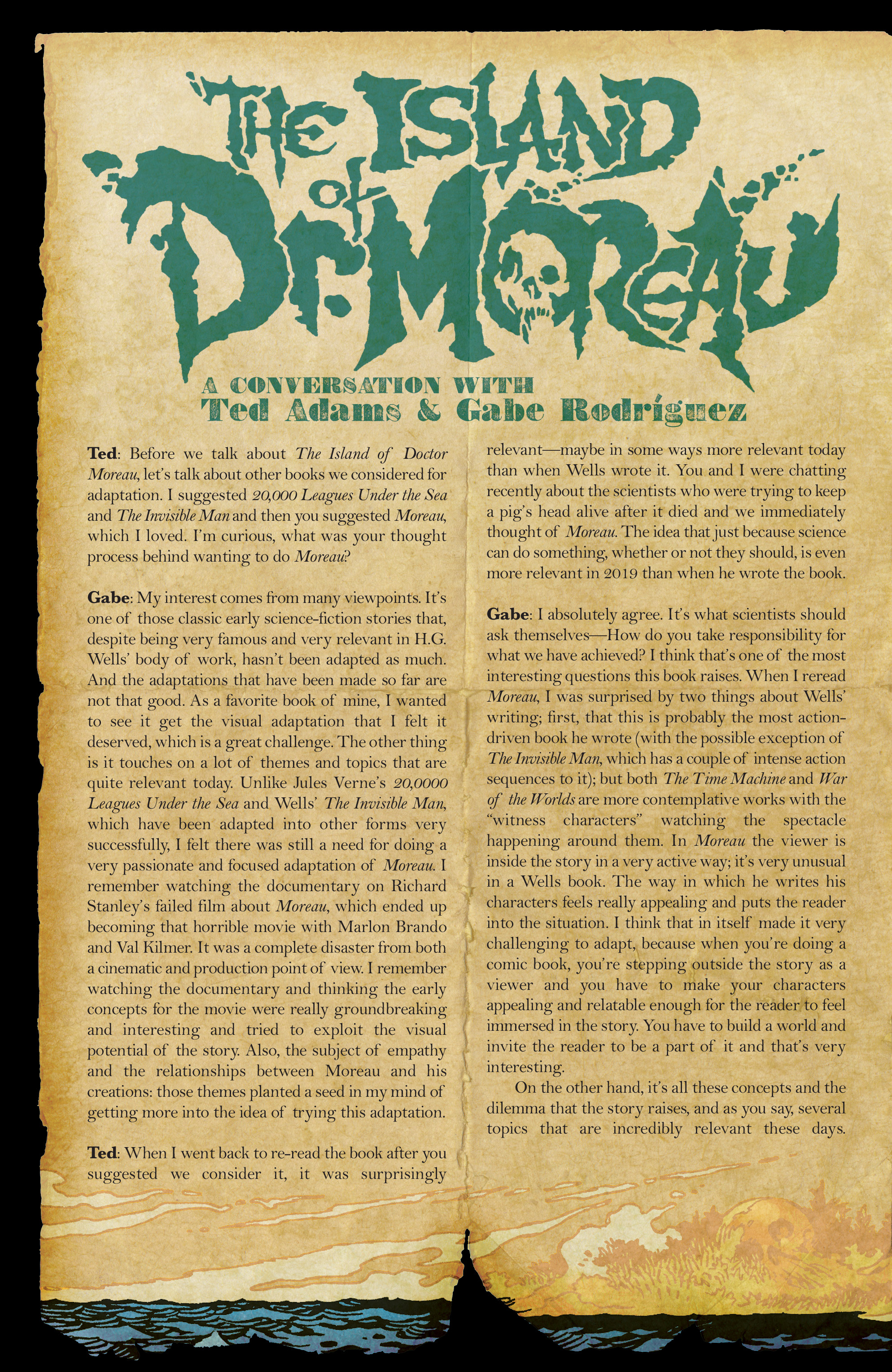 H.G. Wells' The Island of Dr. Moreau (2019) issue 1 - Page 18