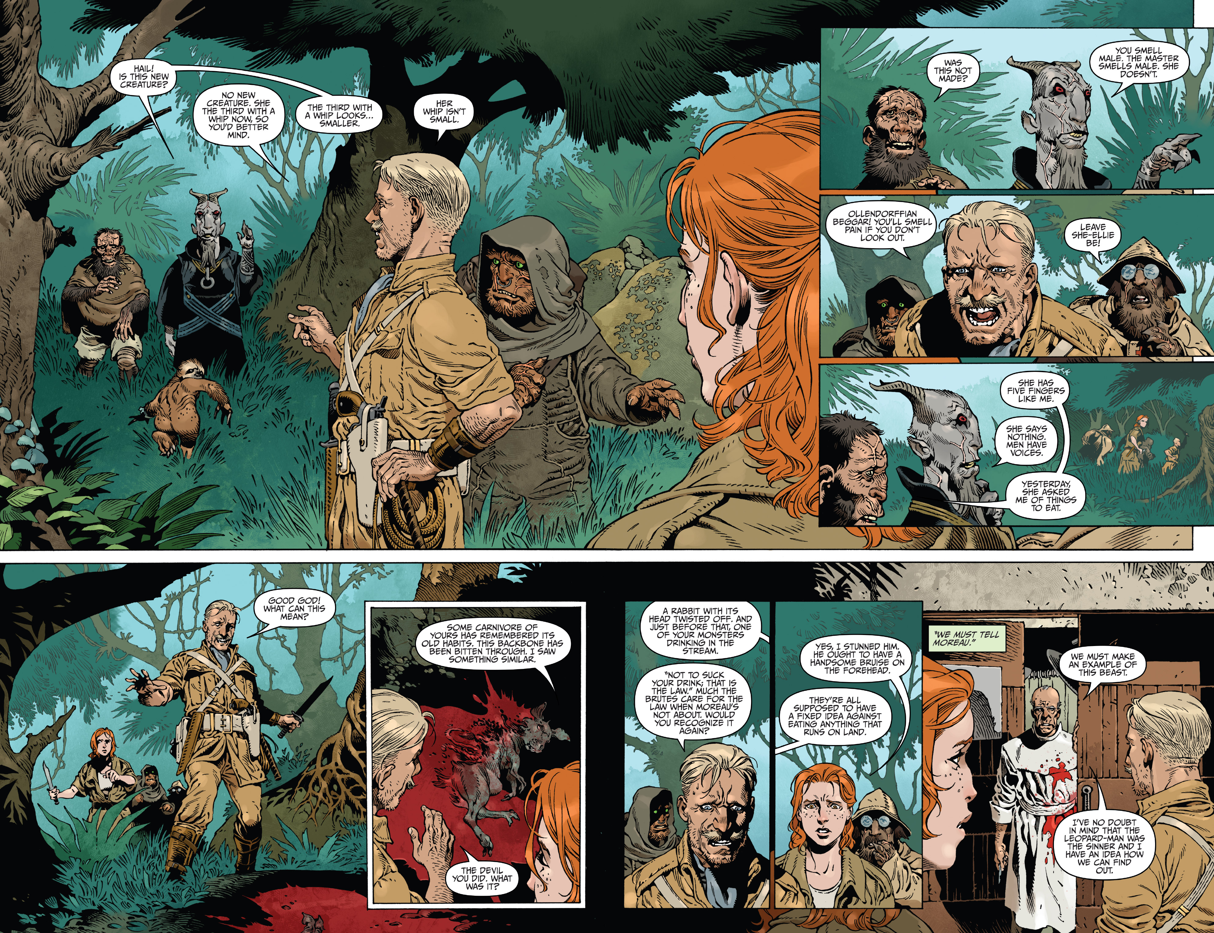 H.G. Wells' The Island of Dr. Moreau (2019) issue 2 - Page 8