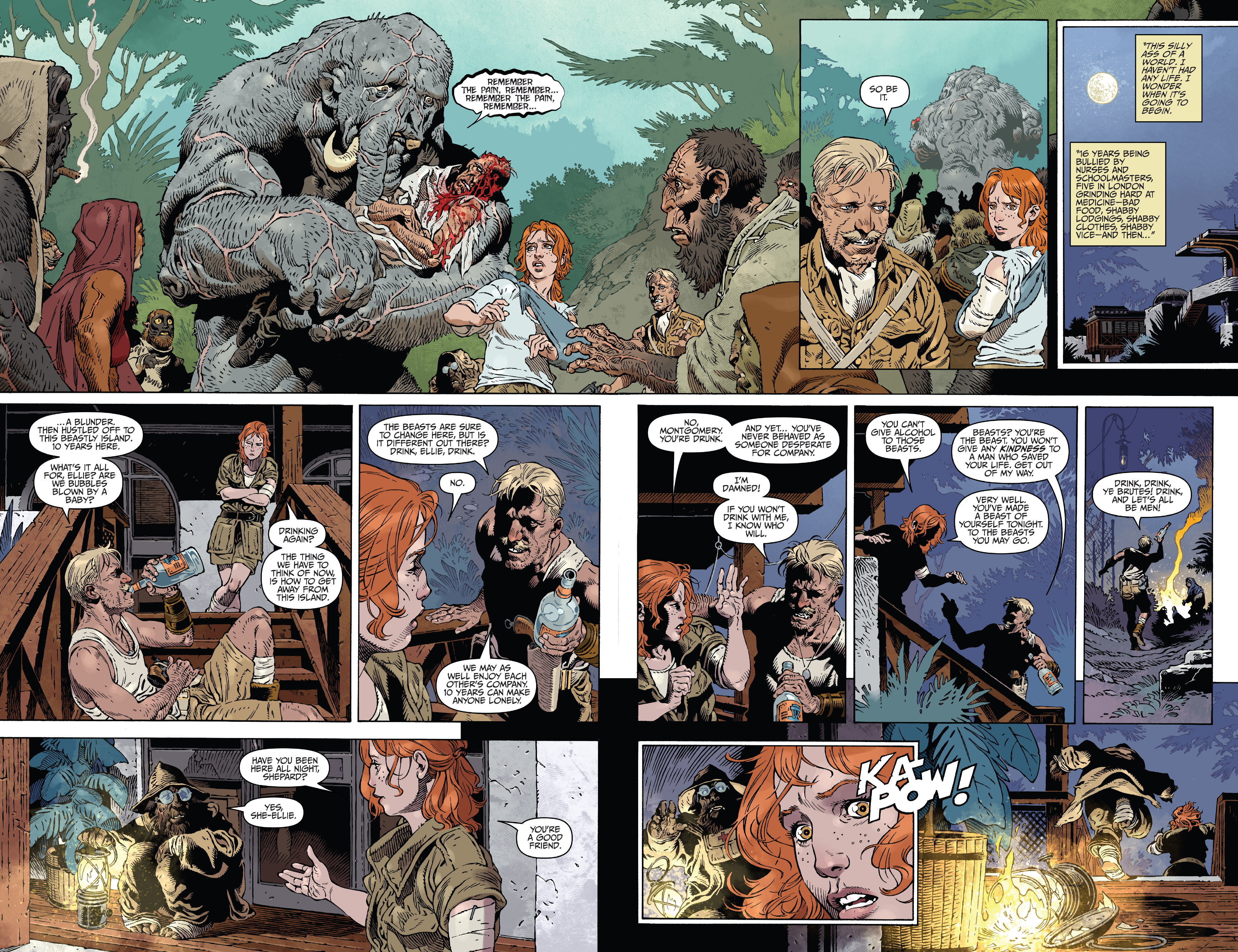 H.G. Wells' The Island of Dr. Moreau (2019) issue 2 - Page 13