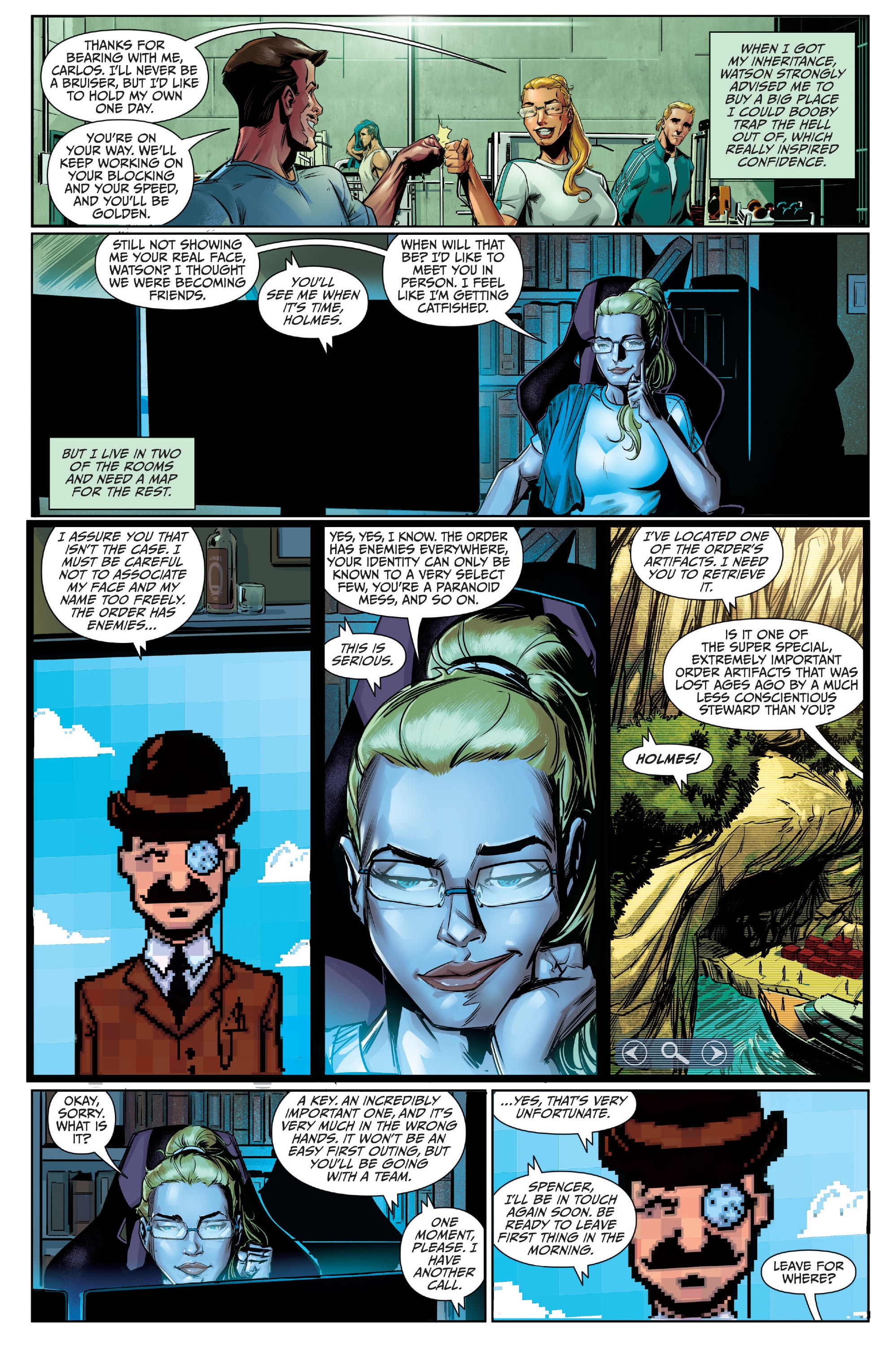 Holmes and Houdini (2024-): Chapter 1 - Page 13