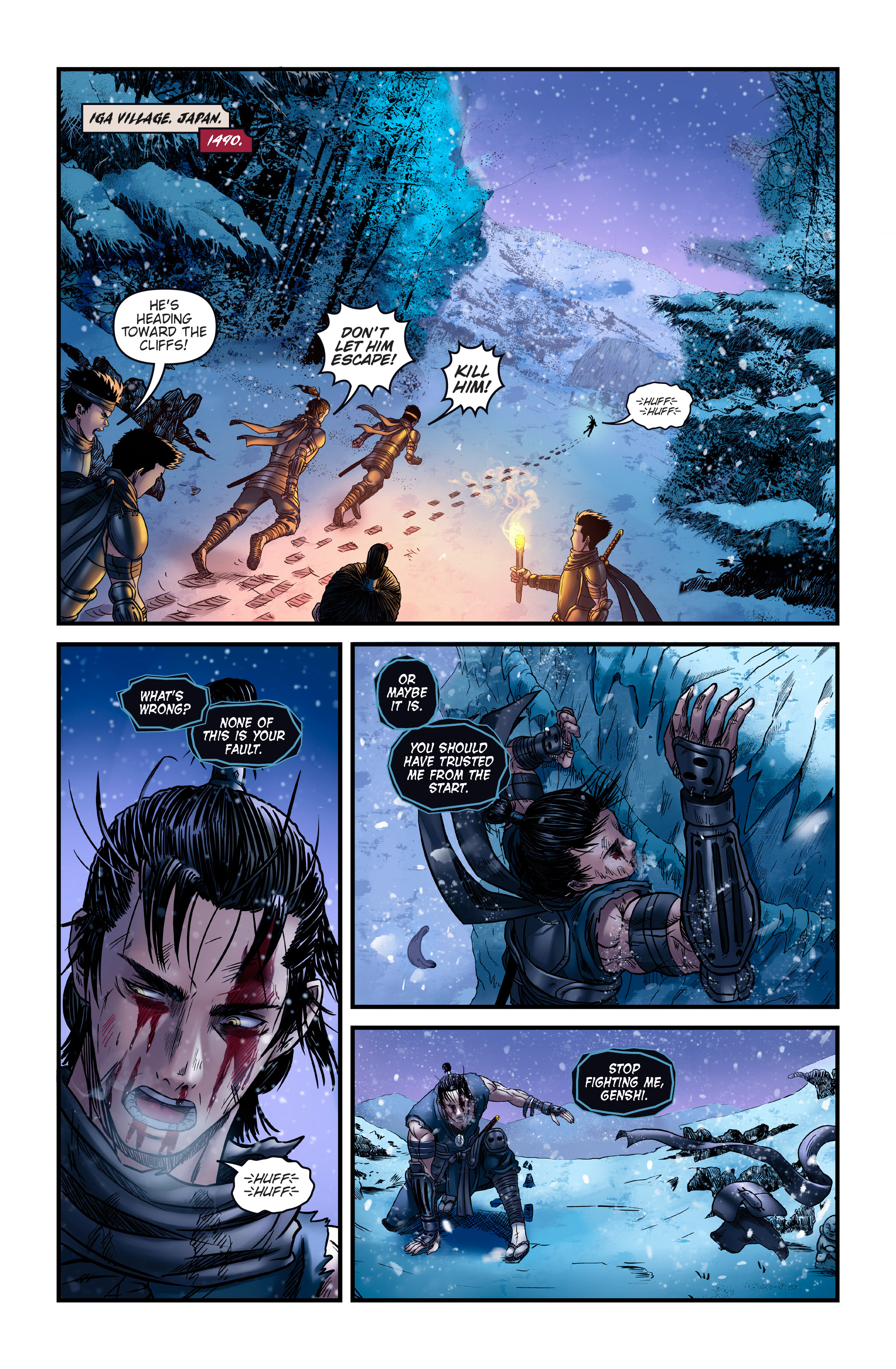 Honor and Curse (2019-) issue 1 - 6 - Page 8