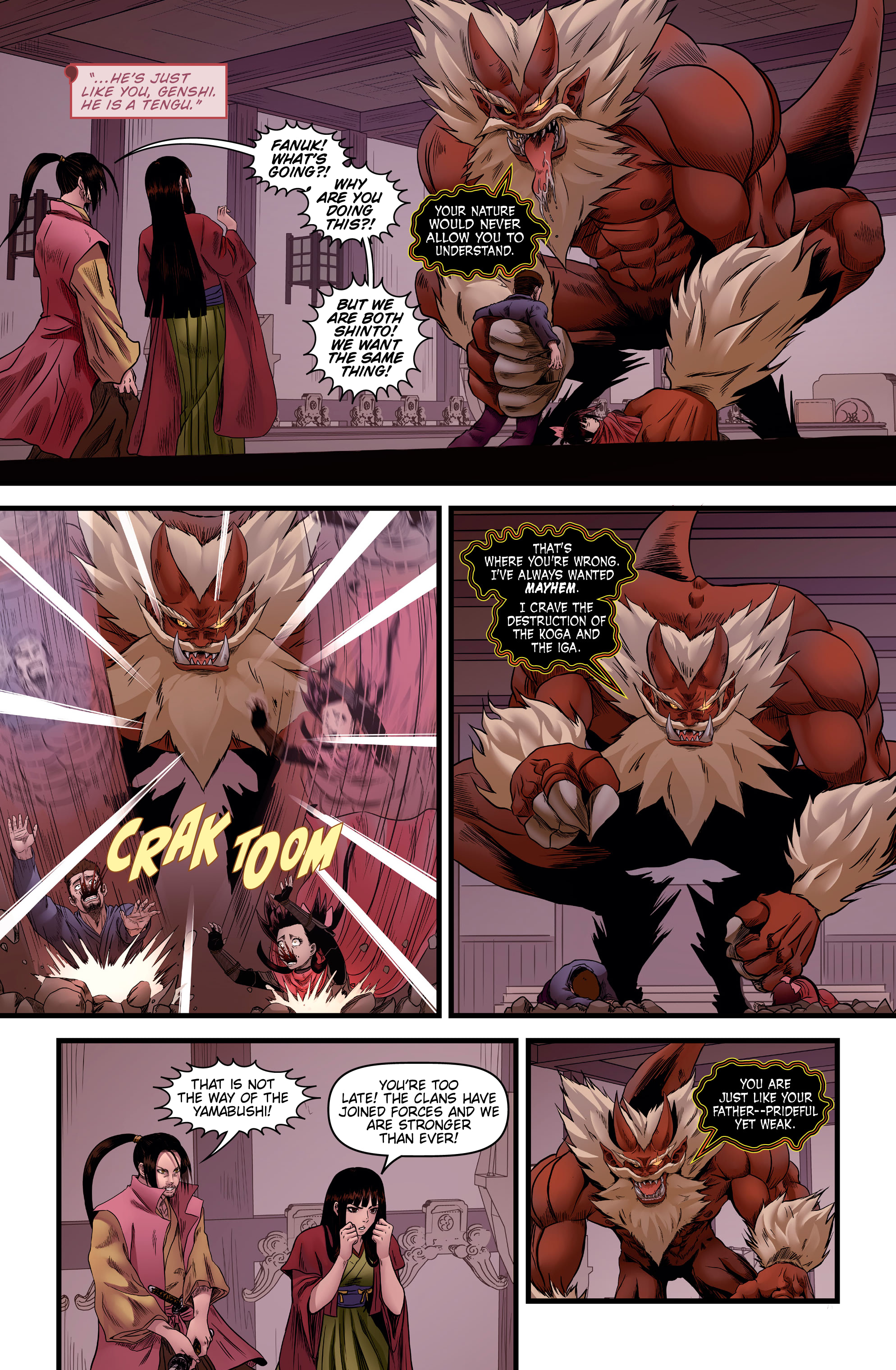 Honor and Curse (2019-) issue 11 - Page 18