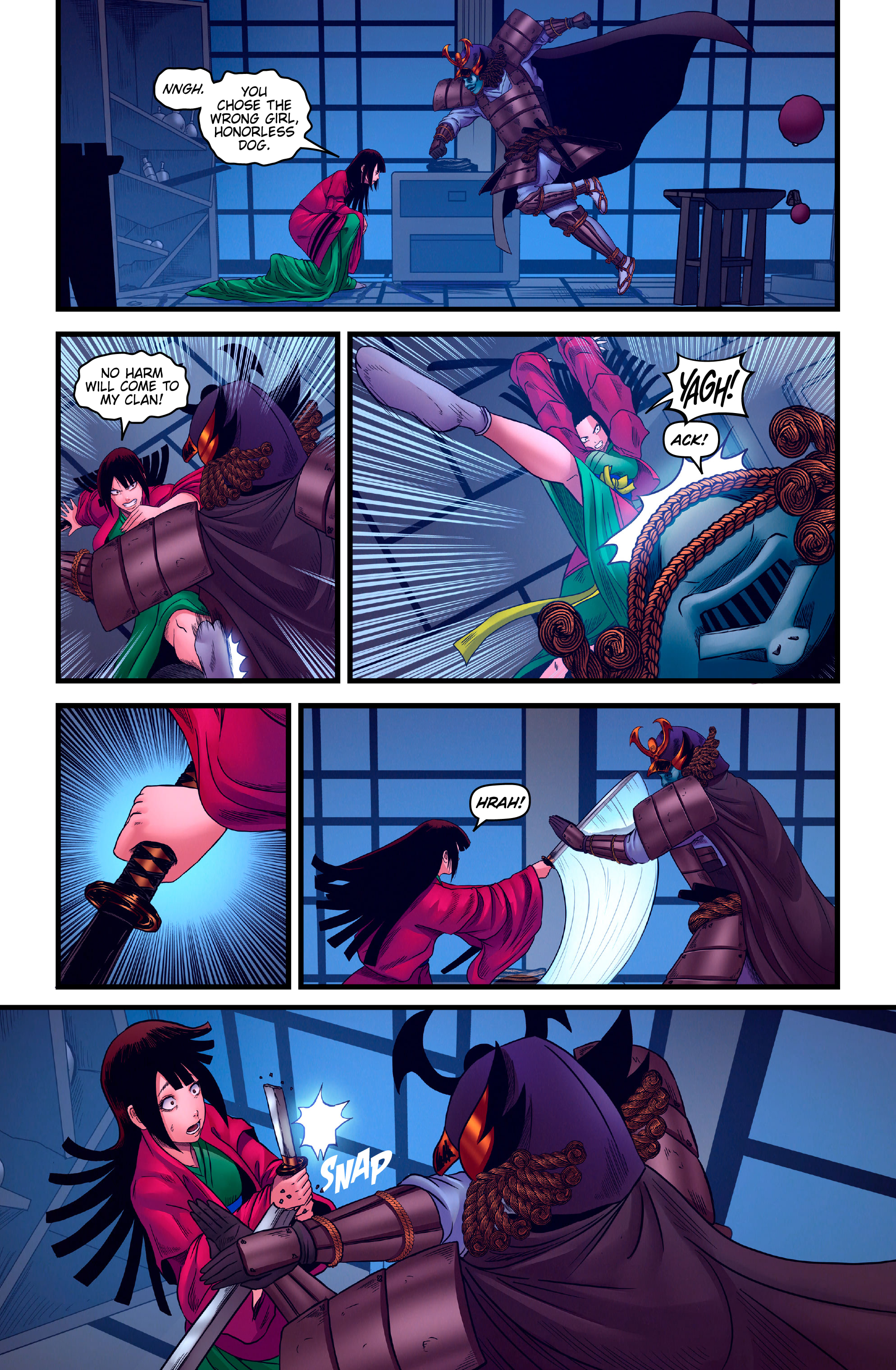 Honor and Curse (2019-): Chapter 9 - Page 4