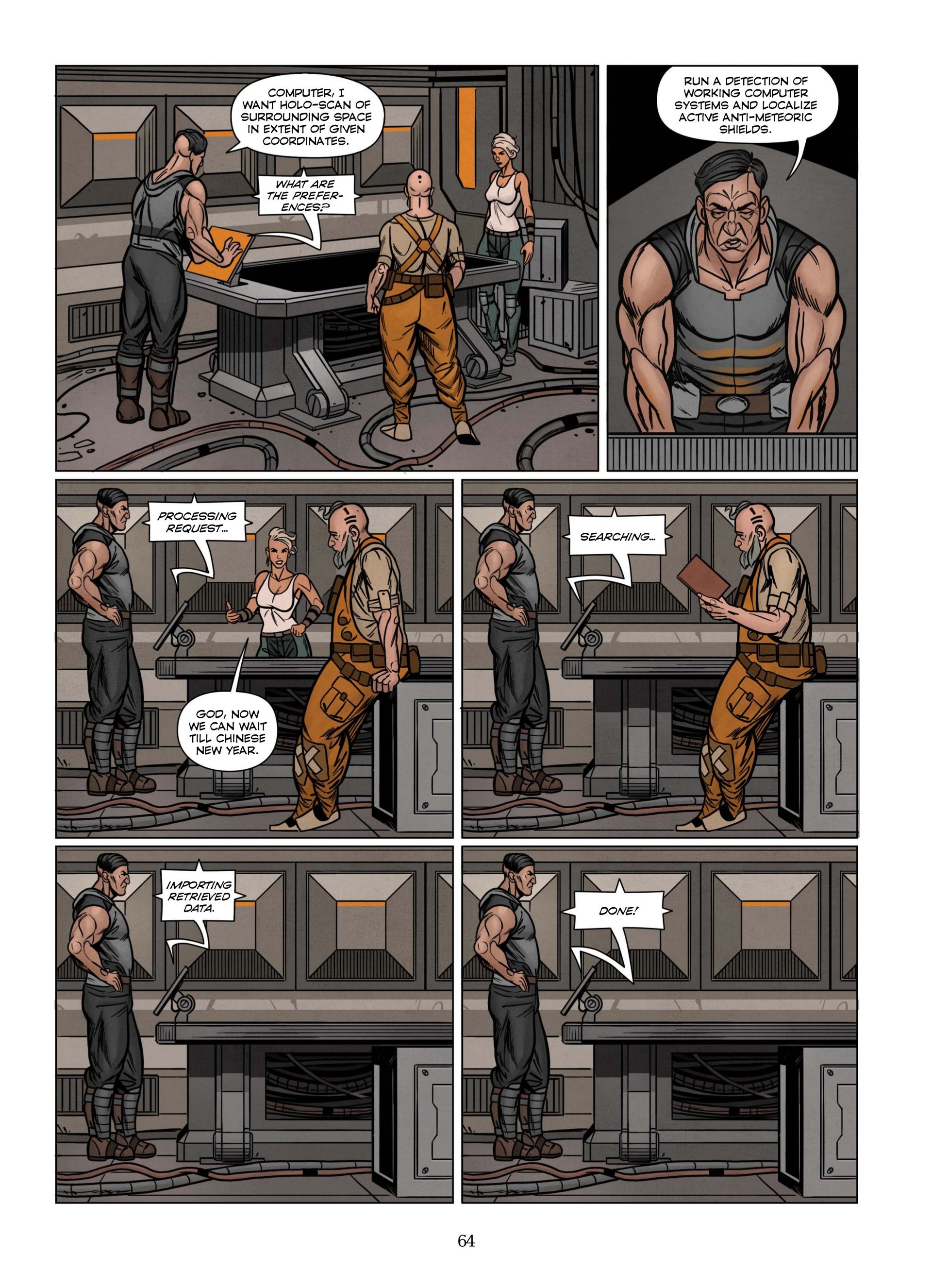 <{ $series->title }} issue 1 - Page 64