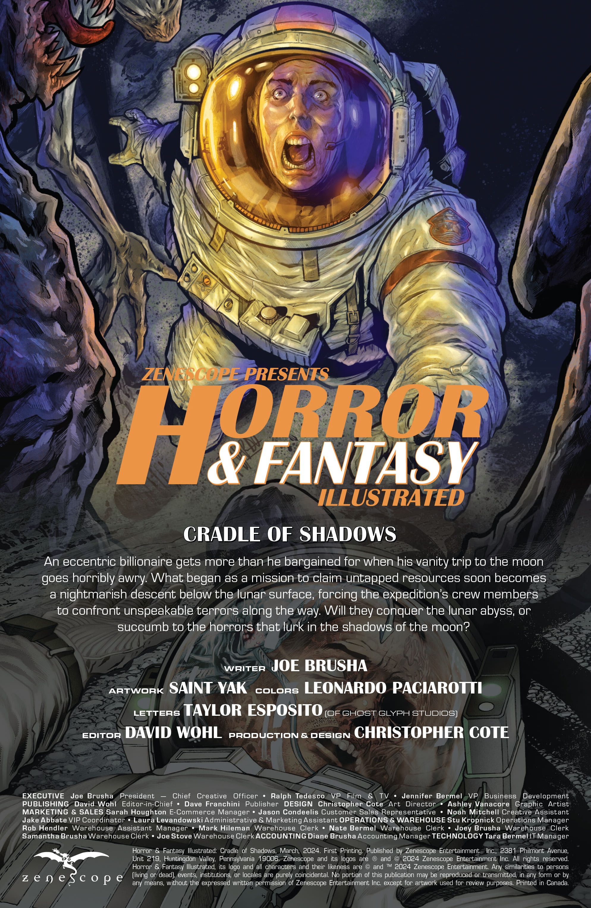 Horror And Fantasy Illustrated: Cradle of Shadows (2024-) issue 1 - Page 2