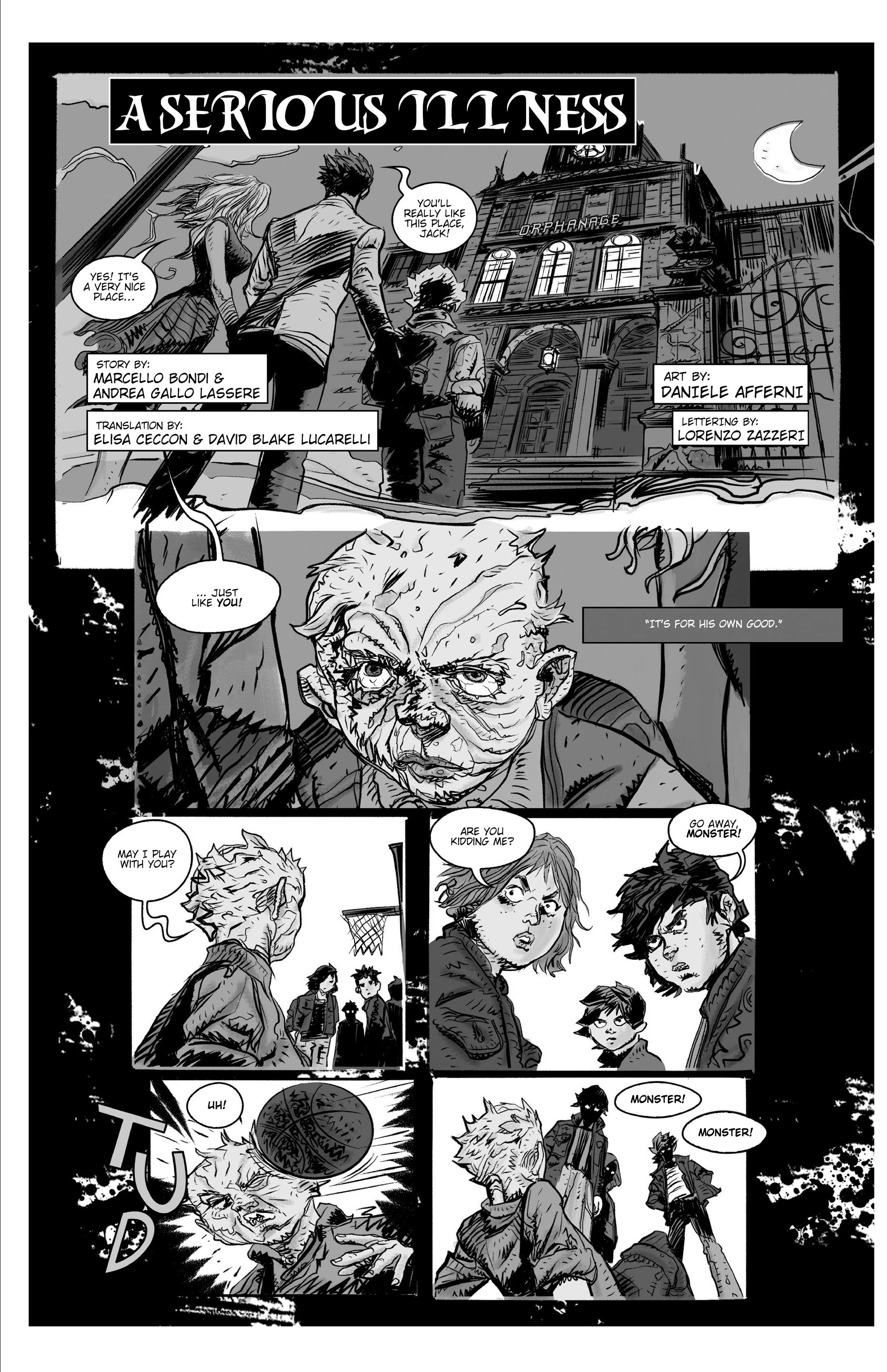 Horror Comics Black & White (2021-): Chapter 1 - Page 3