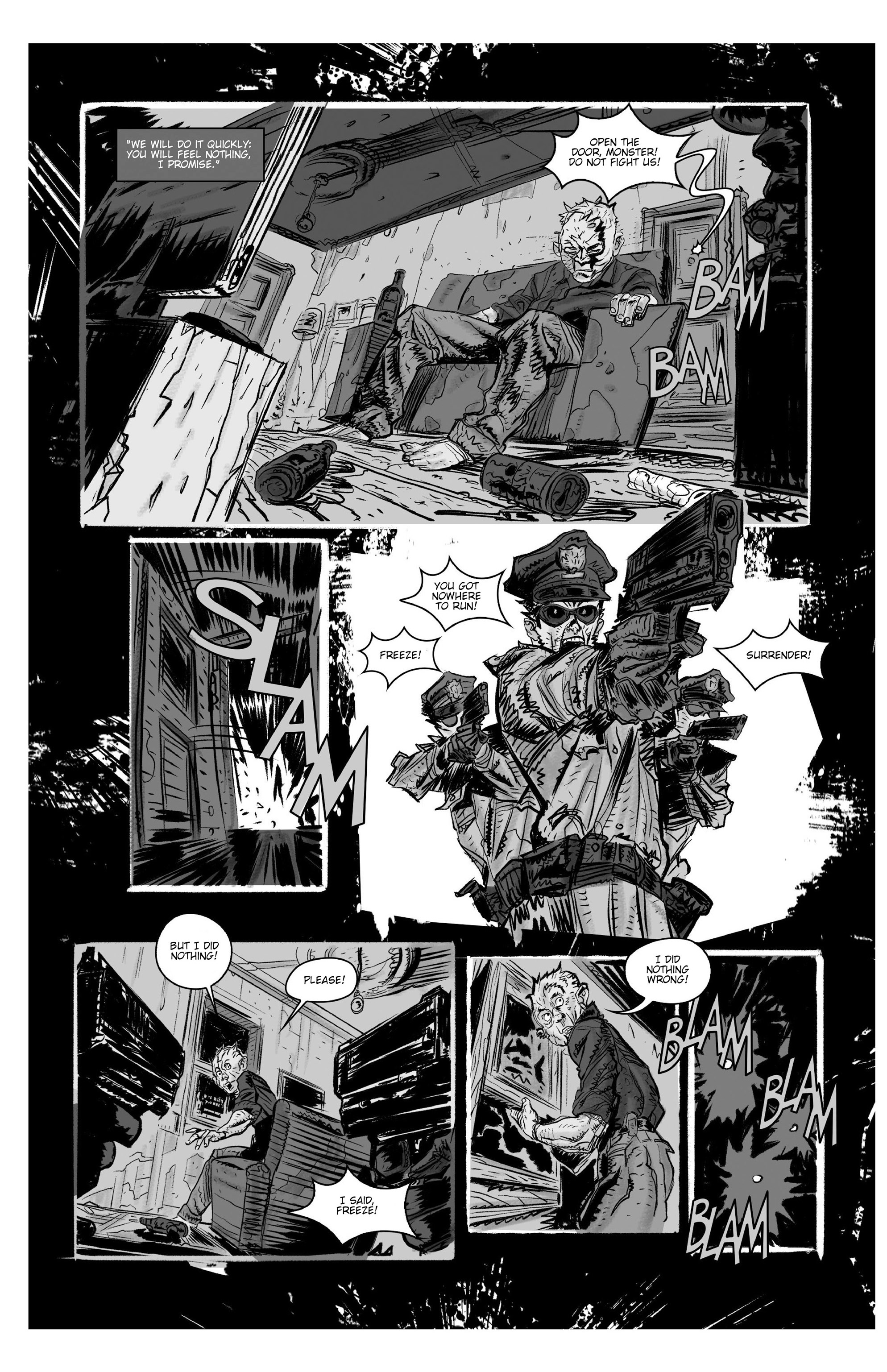 Horror Comics Black & White (2021-) issue 1 - Page 5