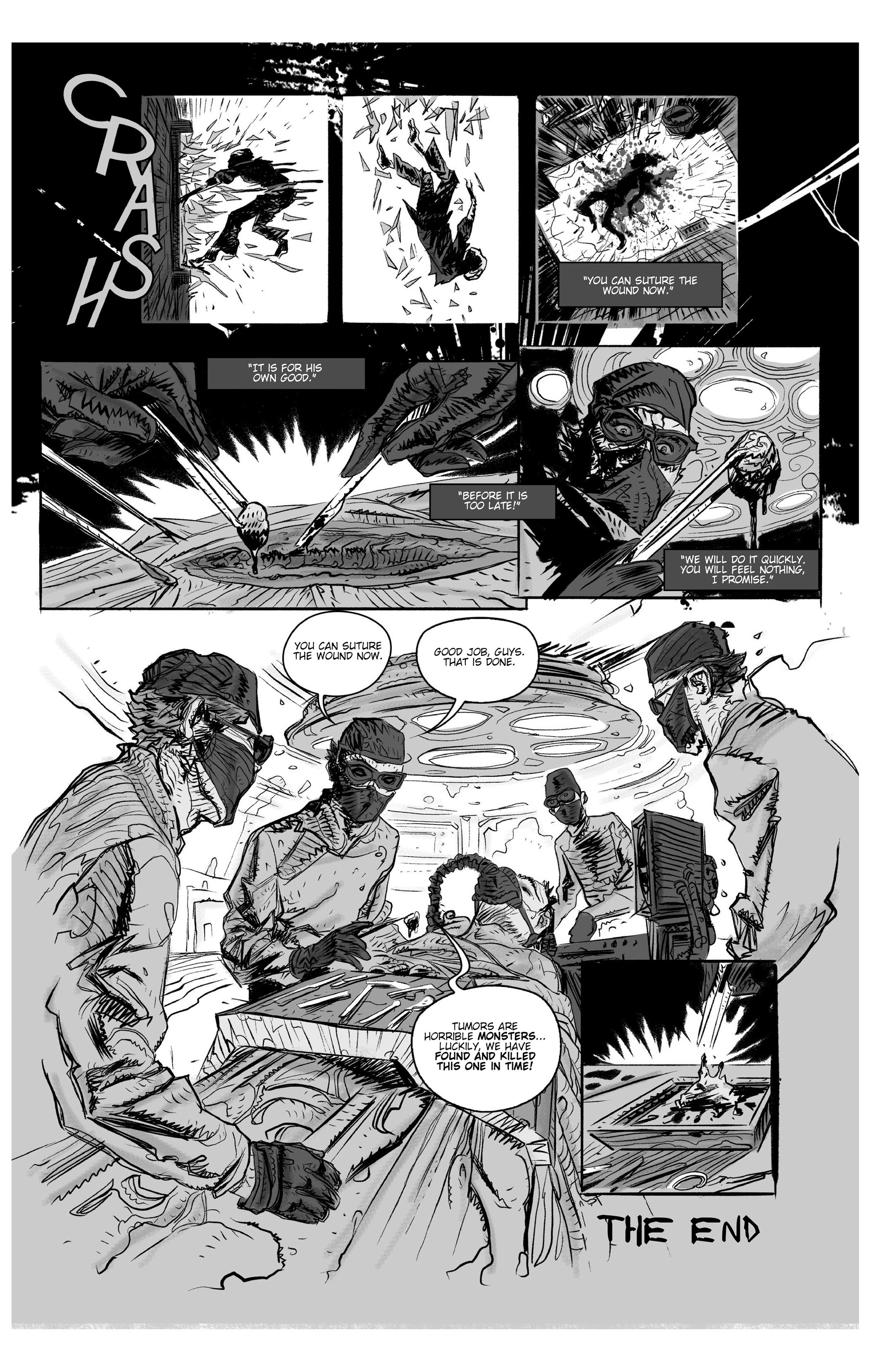 Horror Comics Black & White (2021-) issue 1 - Page 6