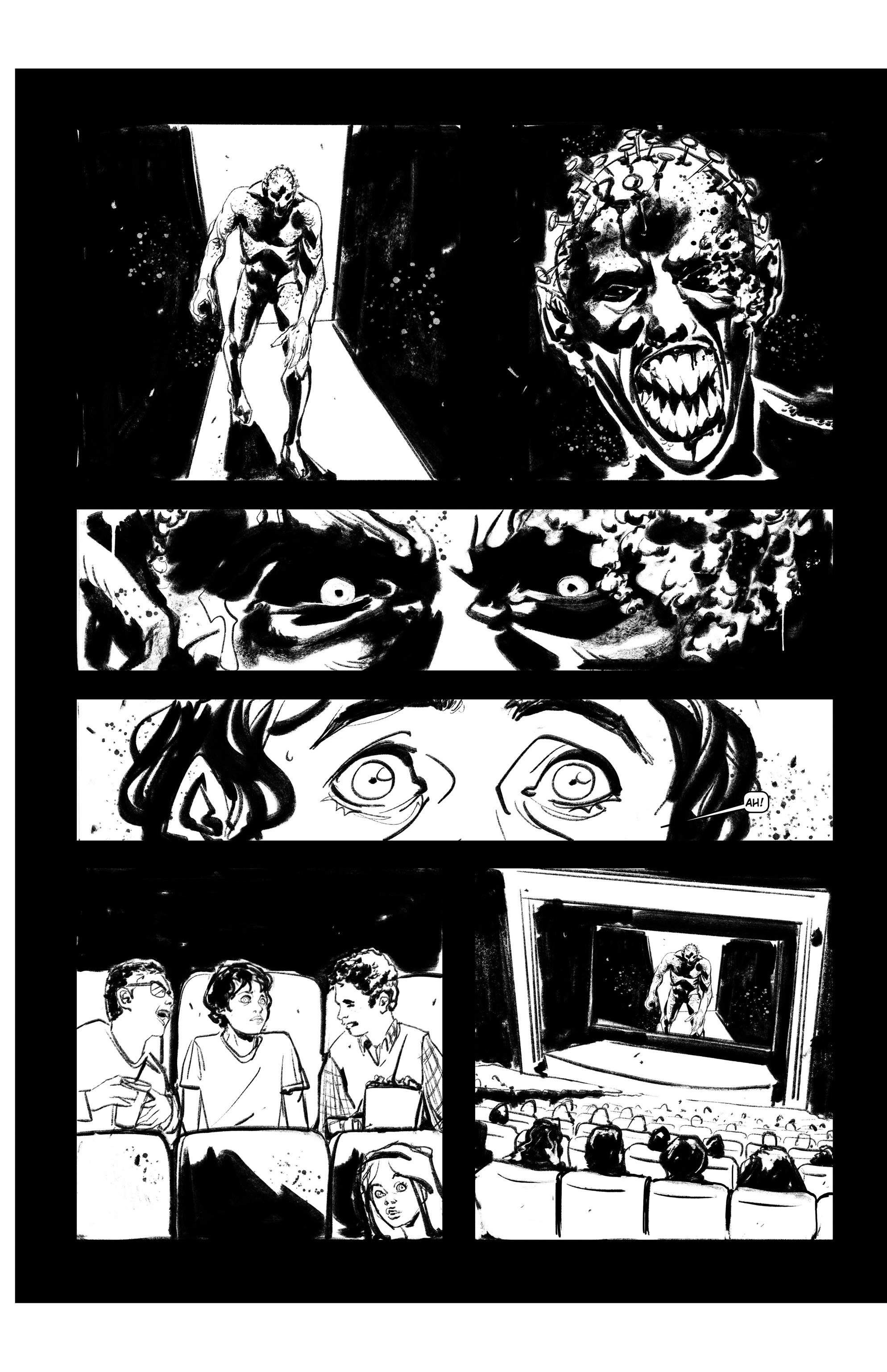 Horror Comics Black & White (2021-) issue 1 - Page 19