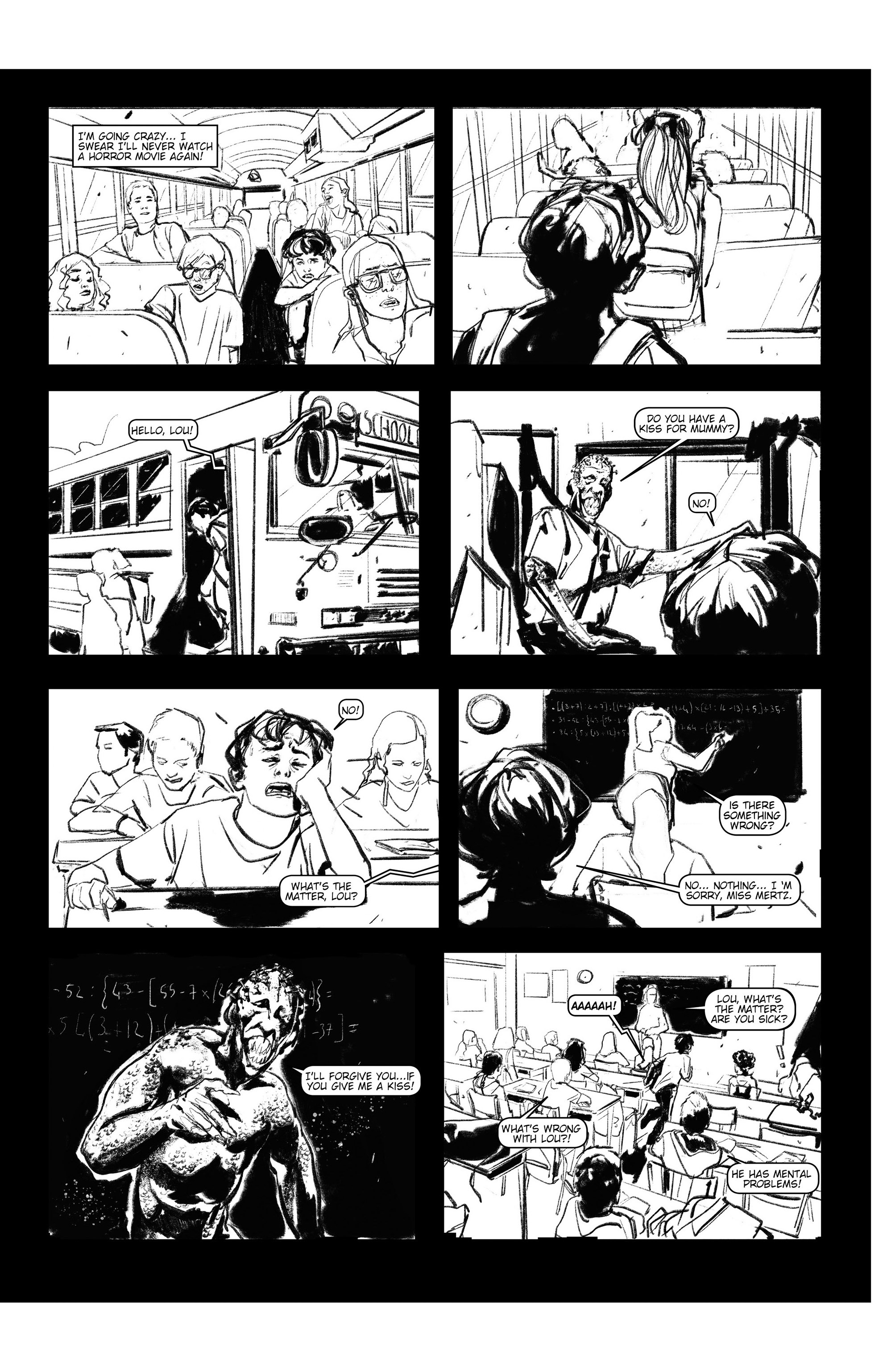 Horror Comics Black & White (2021-) issue 1 - Page 22