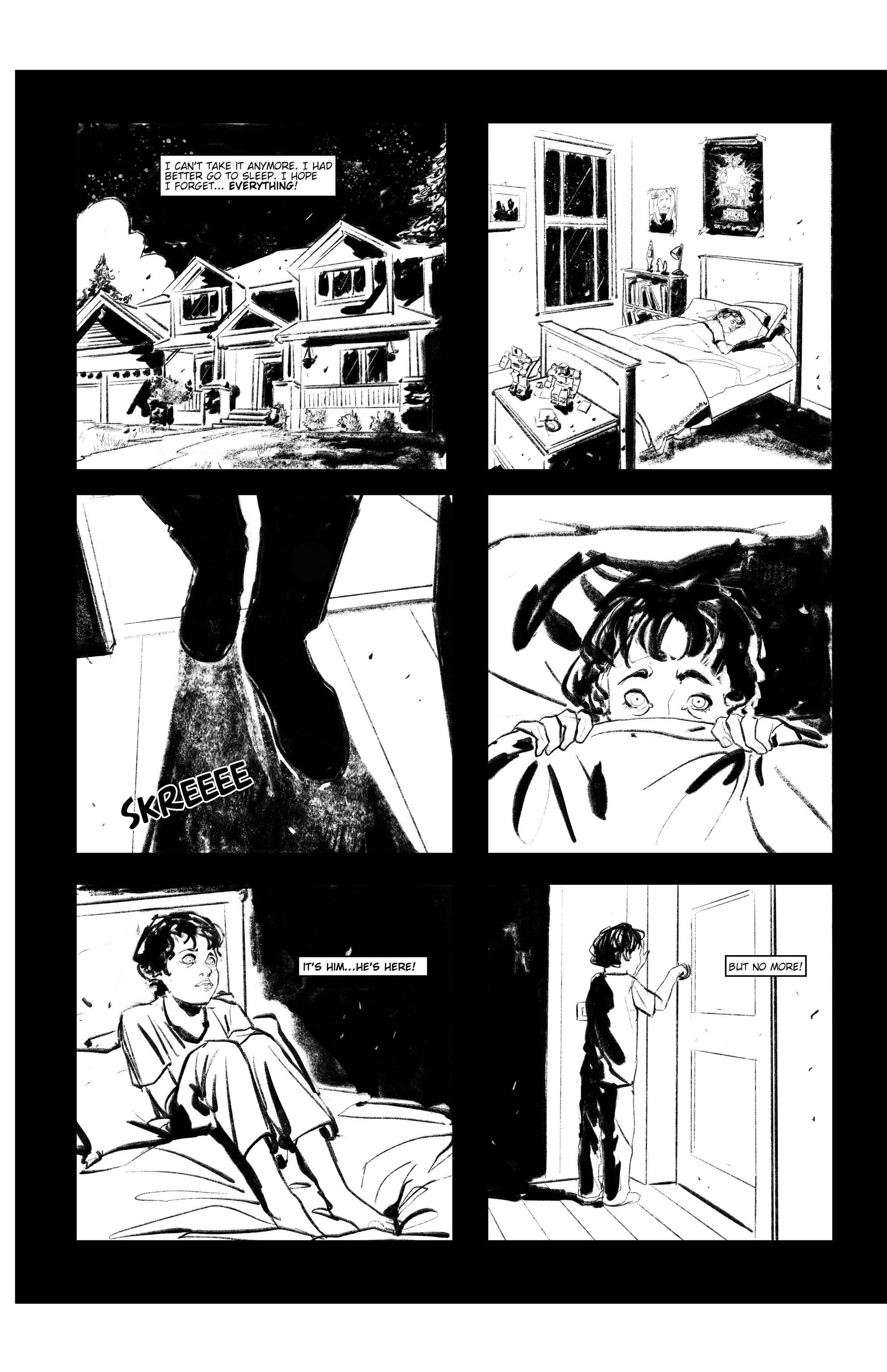 Horror Comics Black & White (2021-) issue 1 - Page 25